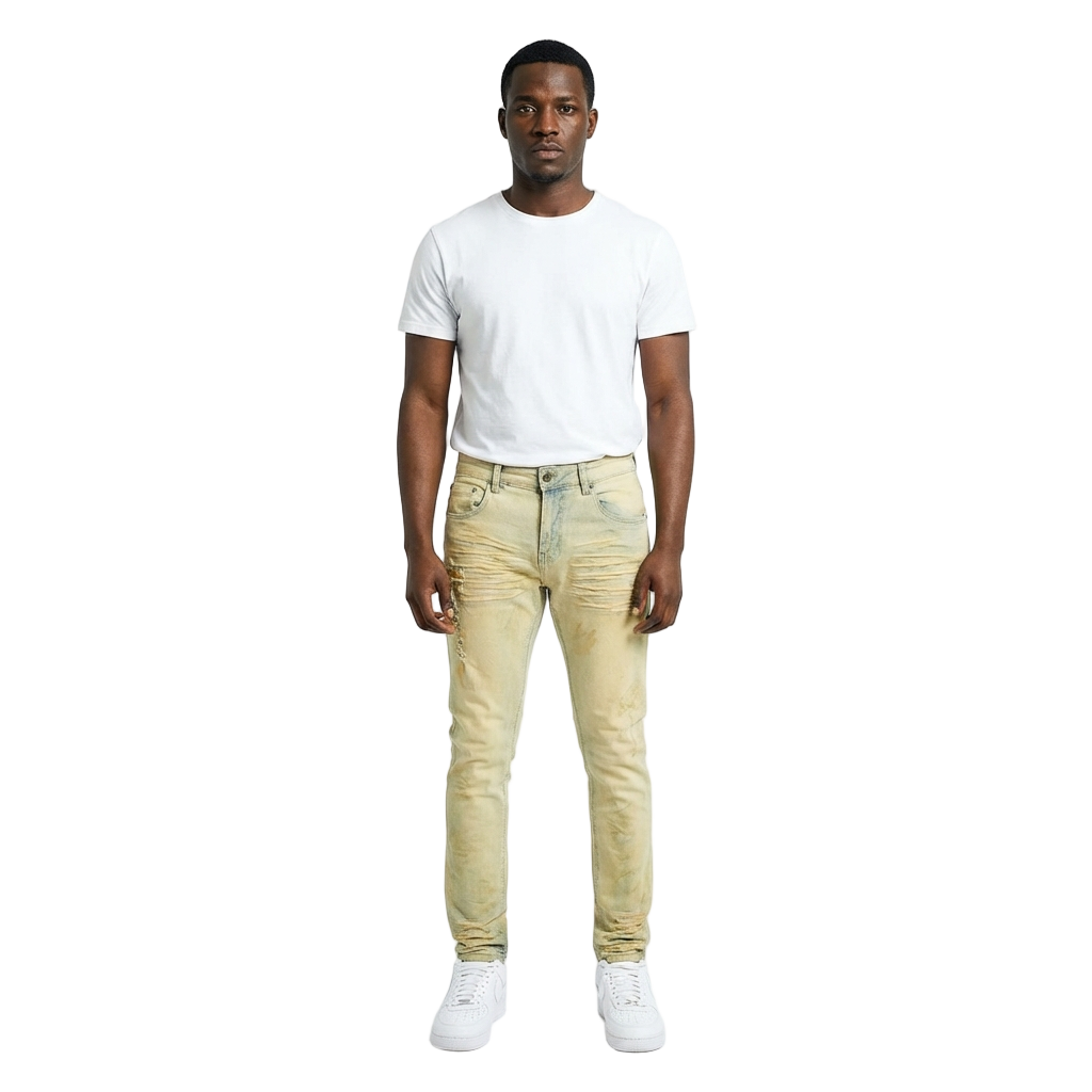 Men's TWO MILL TWENTY Vintage Wash Skinny Jeans