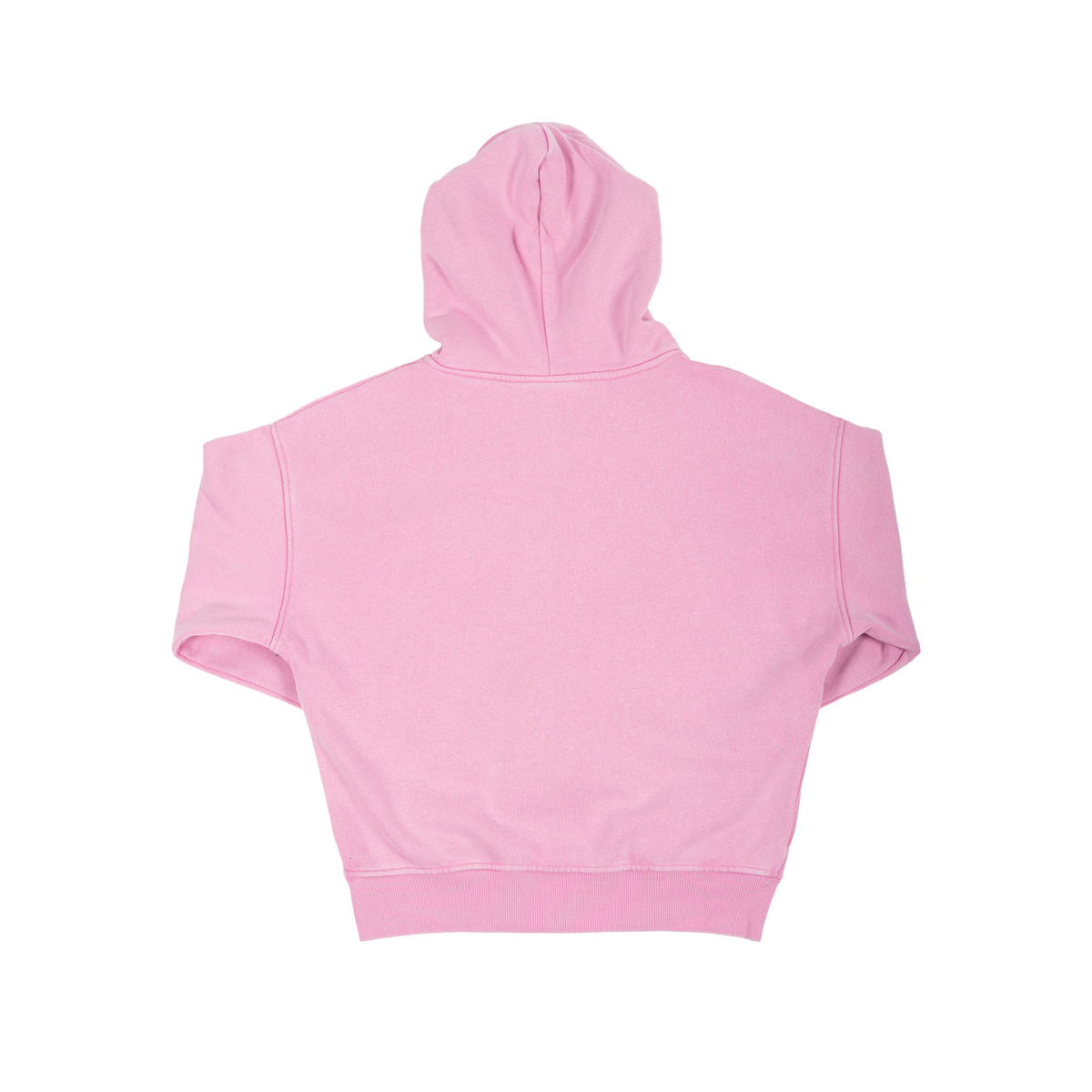 Men's TWO MILL TWENTY Ghosted Plain Zip-Up in Acid Pink