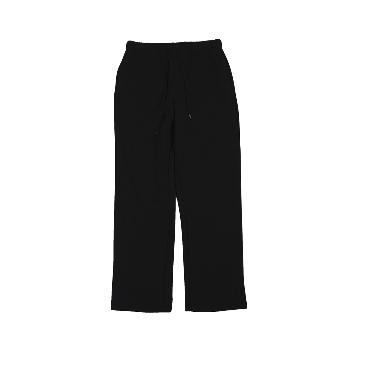 Men's TWO MILL TWENTY Ghosted Plain Joggers in Jet Black