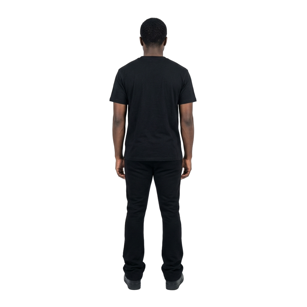 Men's TWO MILL TWENTY Saint Studded Joggers Black
