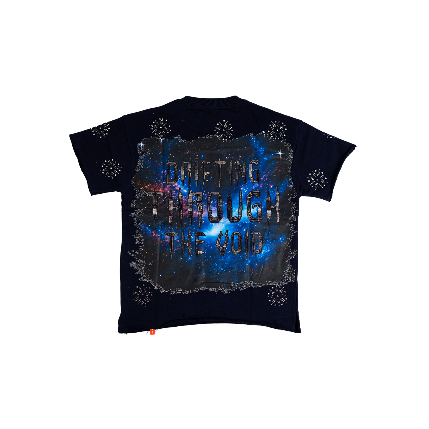Men's TWO MILL TWENTY Skull in Headphones T-Shirt Navy