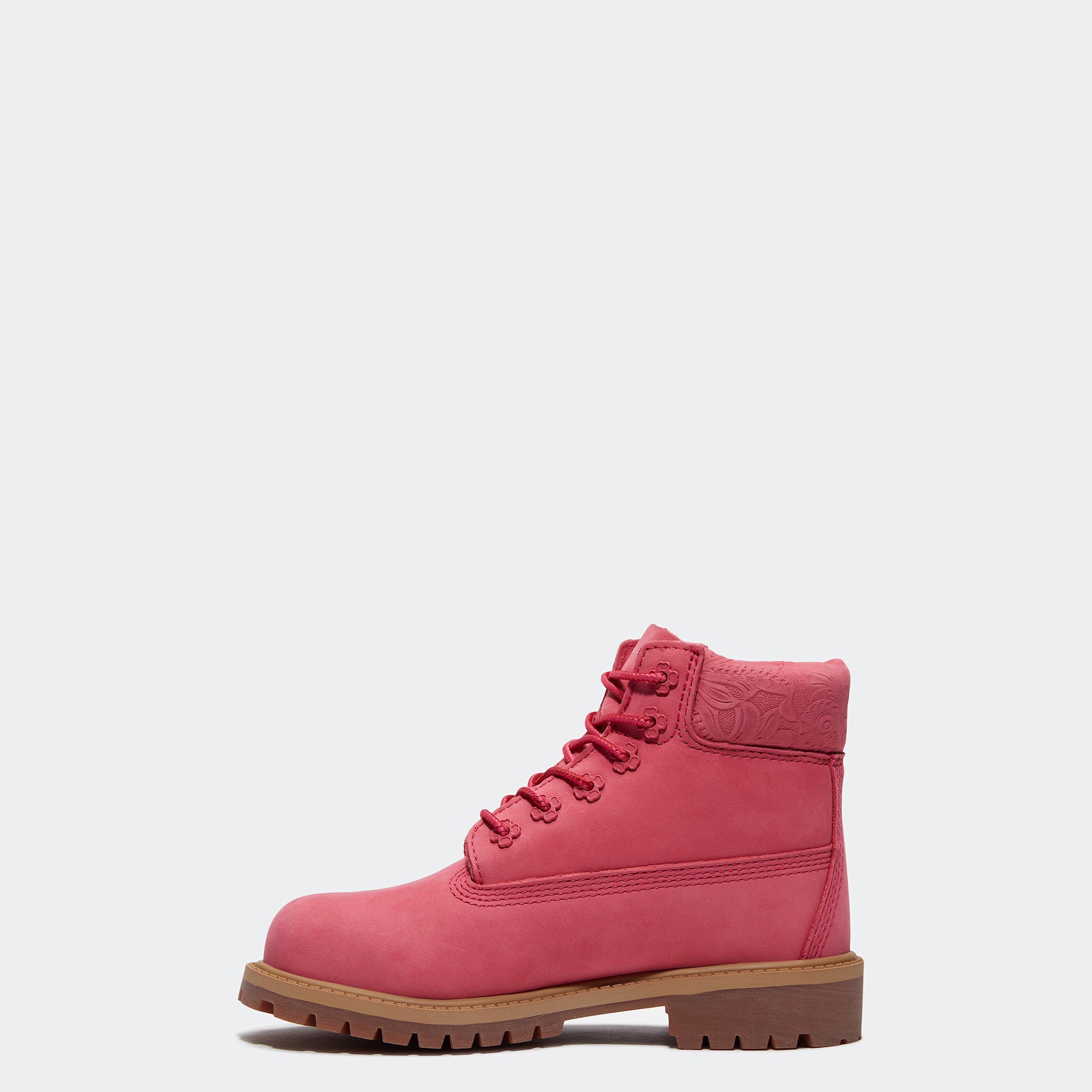 Toddler Timberland Premium 6-Inch Waterproof Boots Bright Pink Nubuck