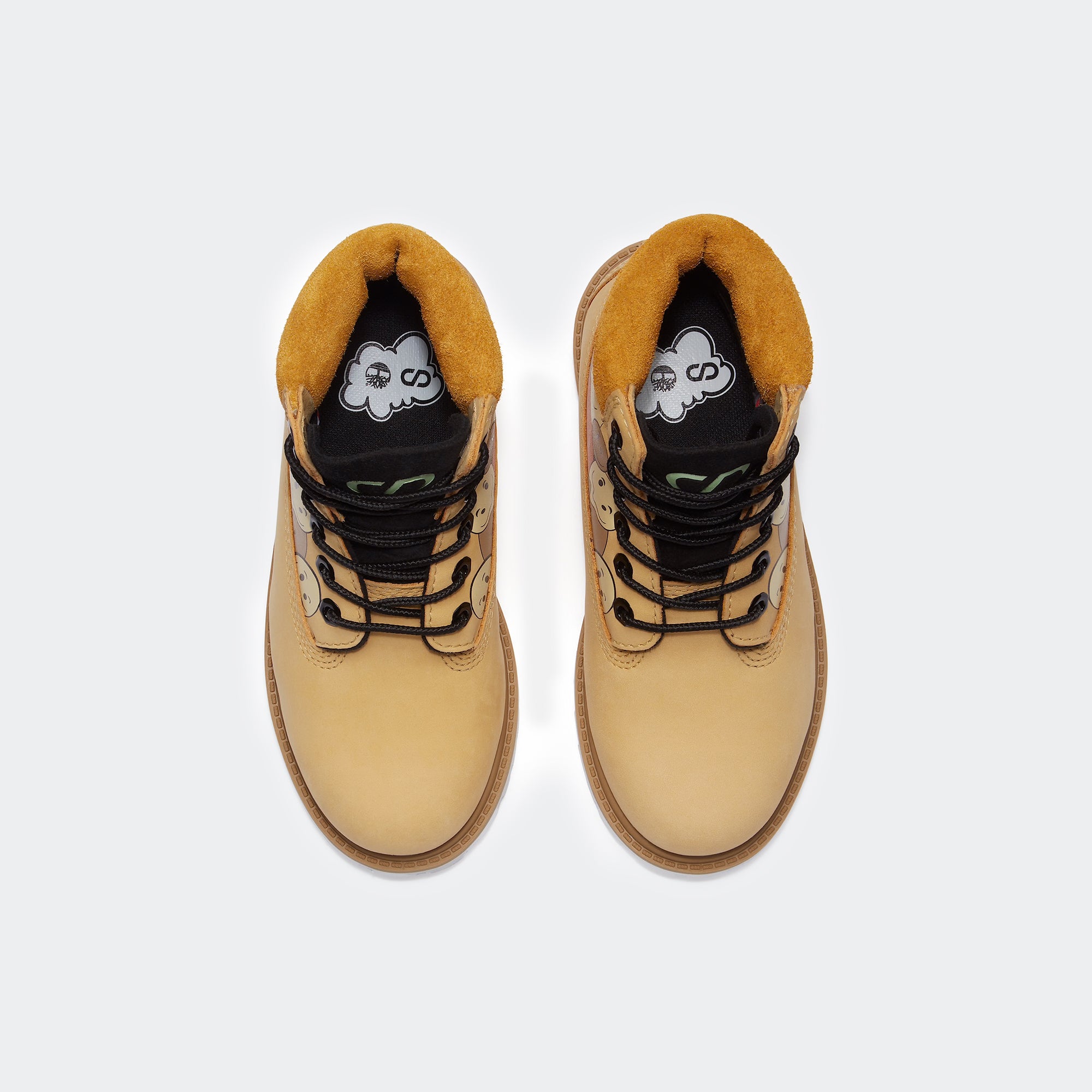 Toddler Timberland Premium 6-Inch Waterproof Boots Yellow