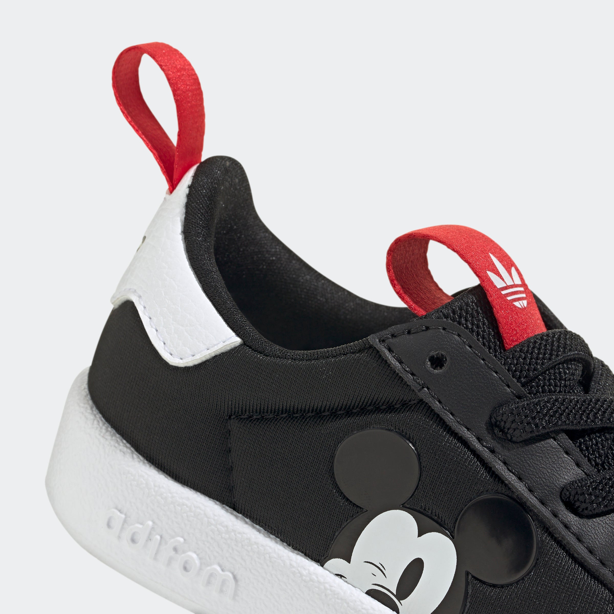 Toddlers adidas Originals Disney Mickey Mouse Adifom Superstar 360 Shoes Core Black / Cloud White / Better Scarlet