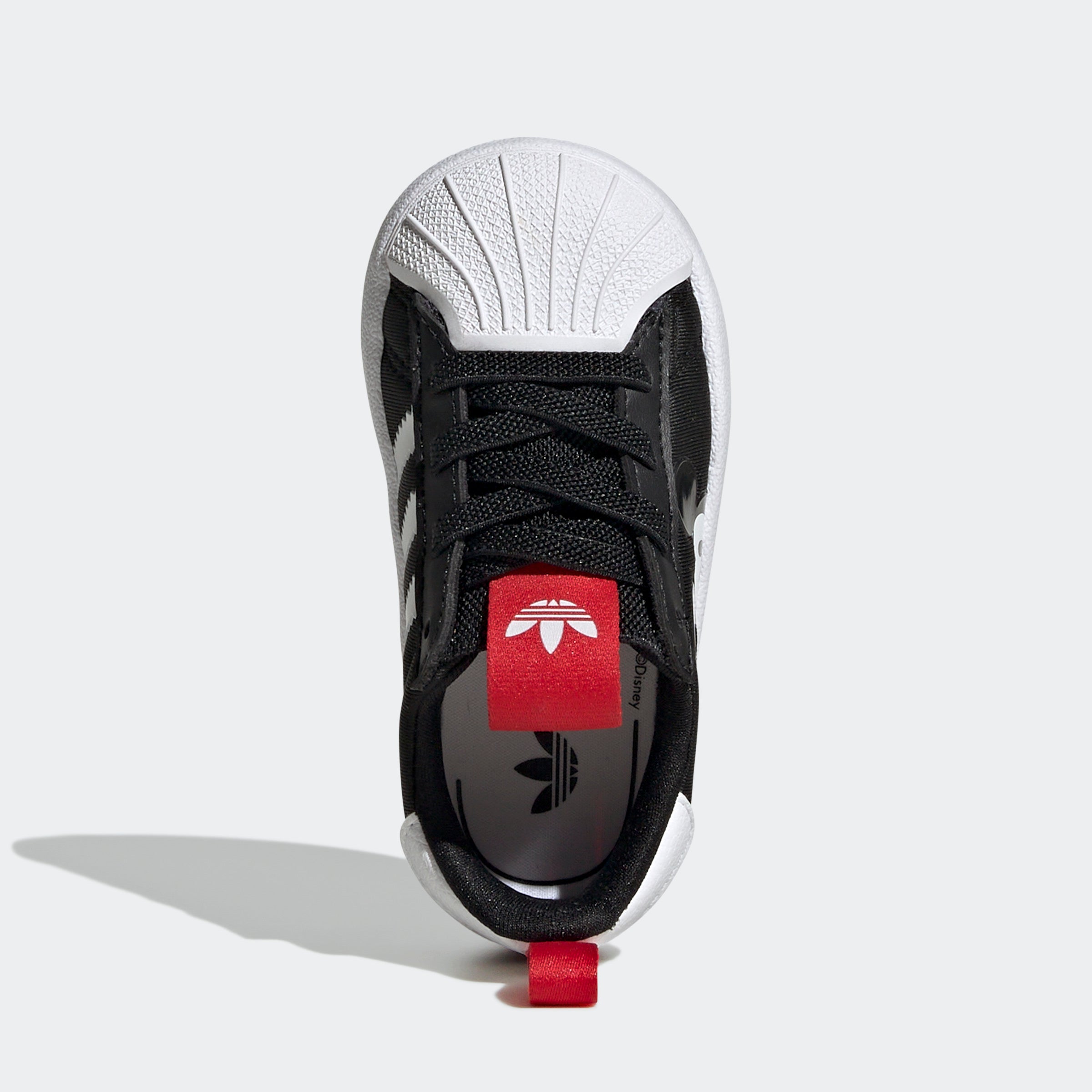 Toddlers adidas Originals Disney Mickey Mouse Adifom Superstar 360 Shoes Core Black / Cloud White / Better Scarlet