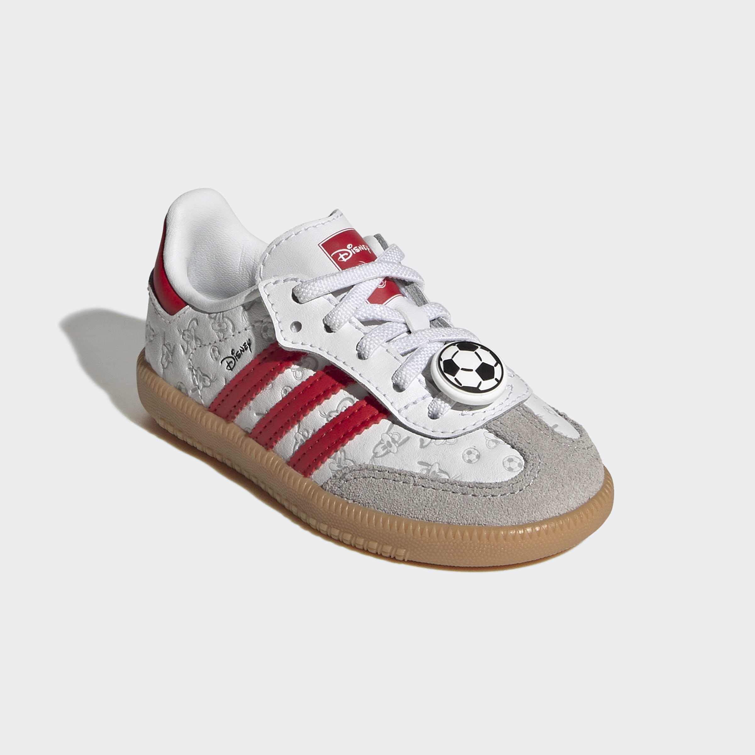 Toddlers adidas Originals Disney Samba OG Comfort Closure Elastic Lace Shoes Goofy