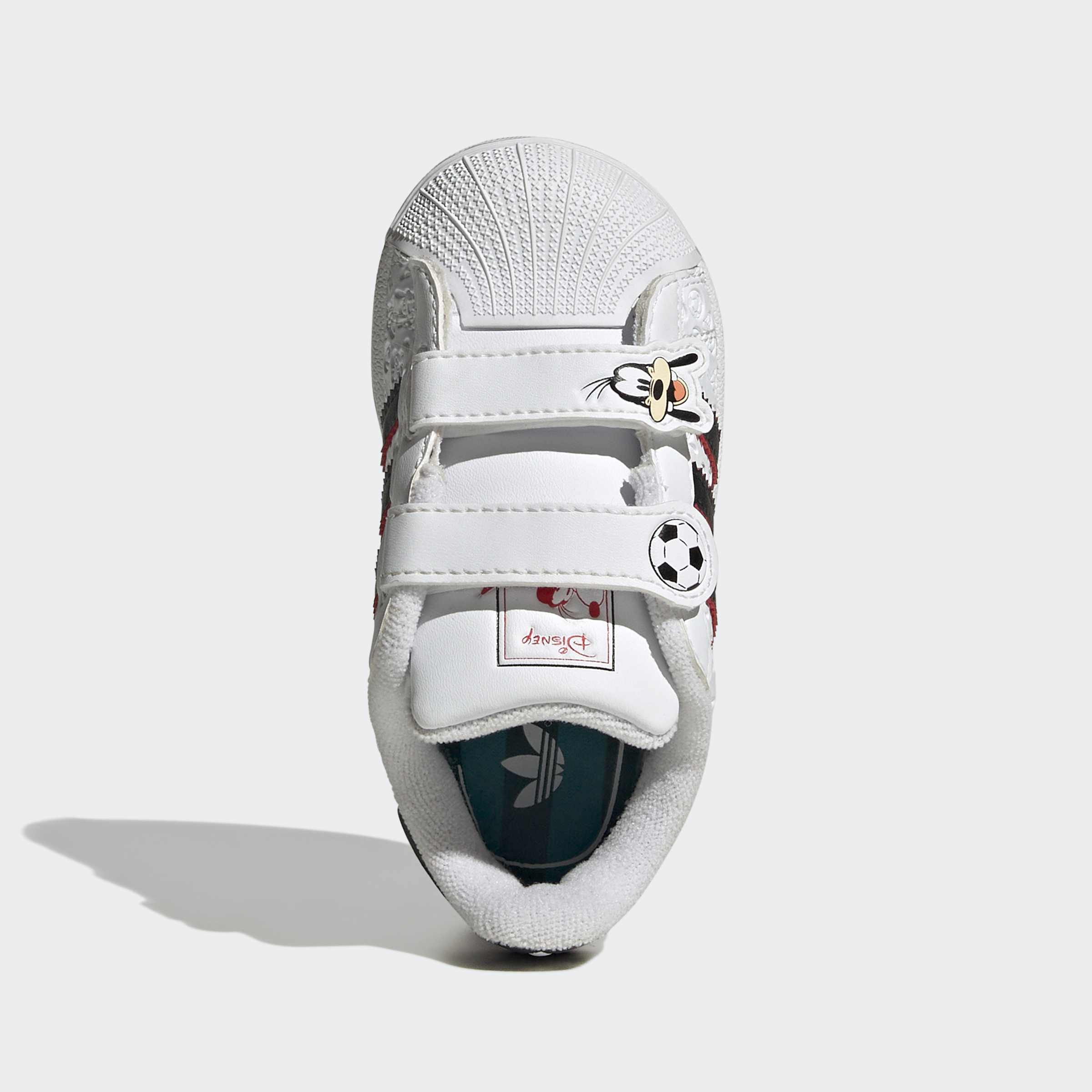 Toddlers adidas Originals Disney Superstar II Comfort Closure Shoes Goofy