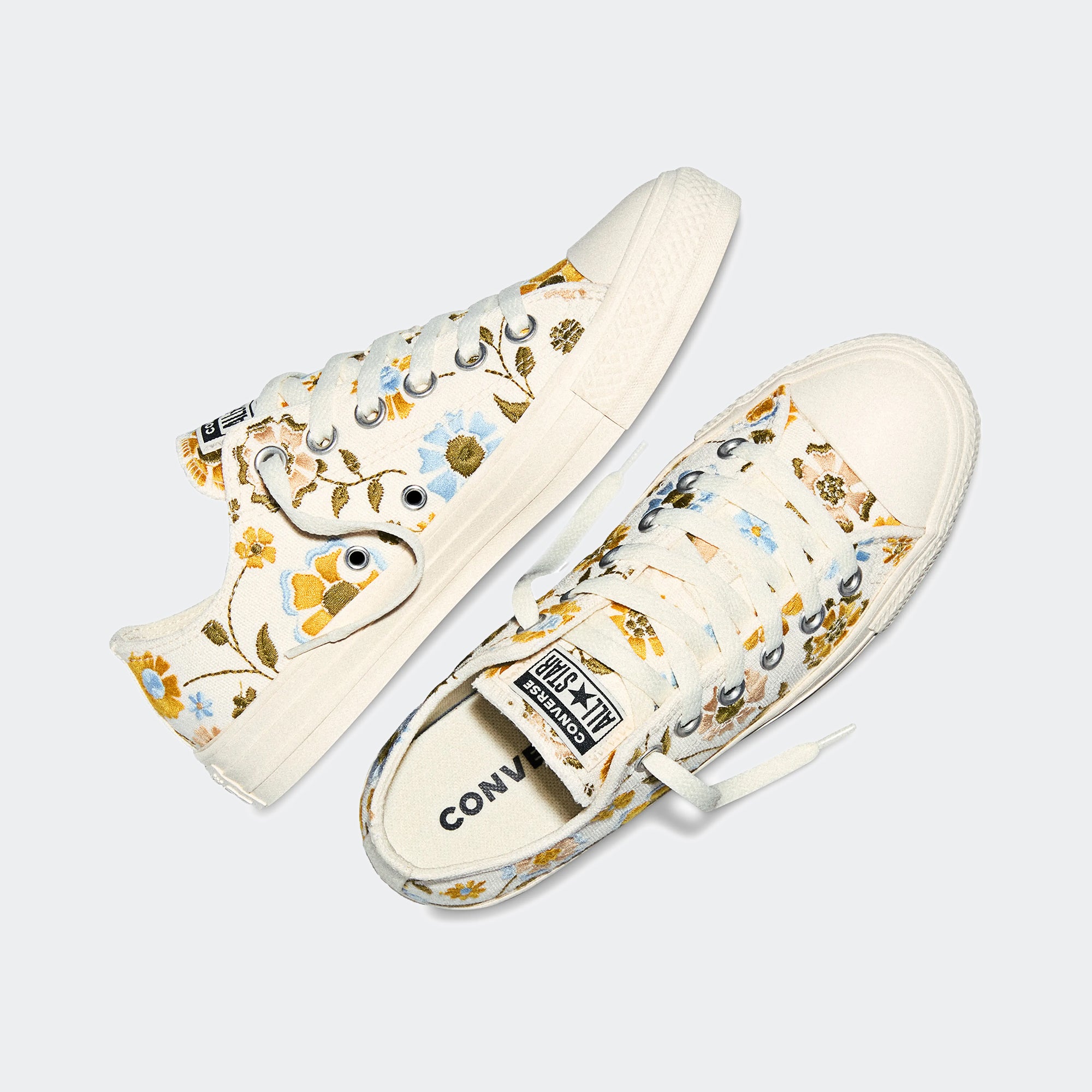 Unisex Converse Chuck Taylor All Star Retro Flowers Egret