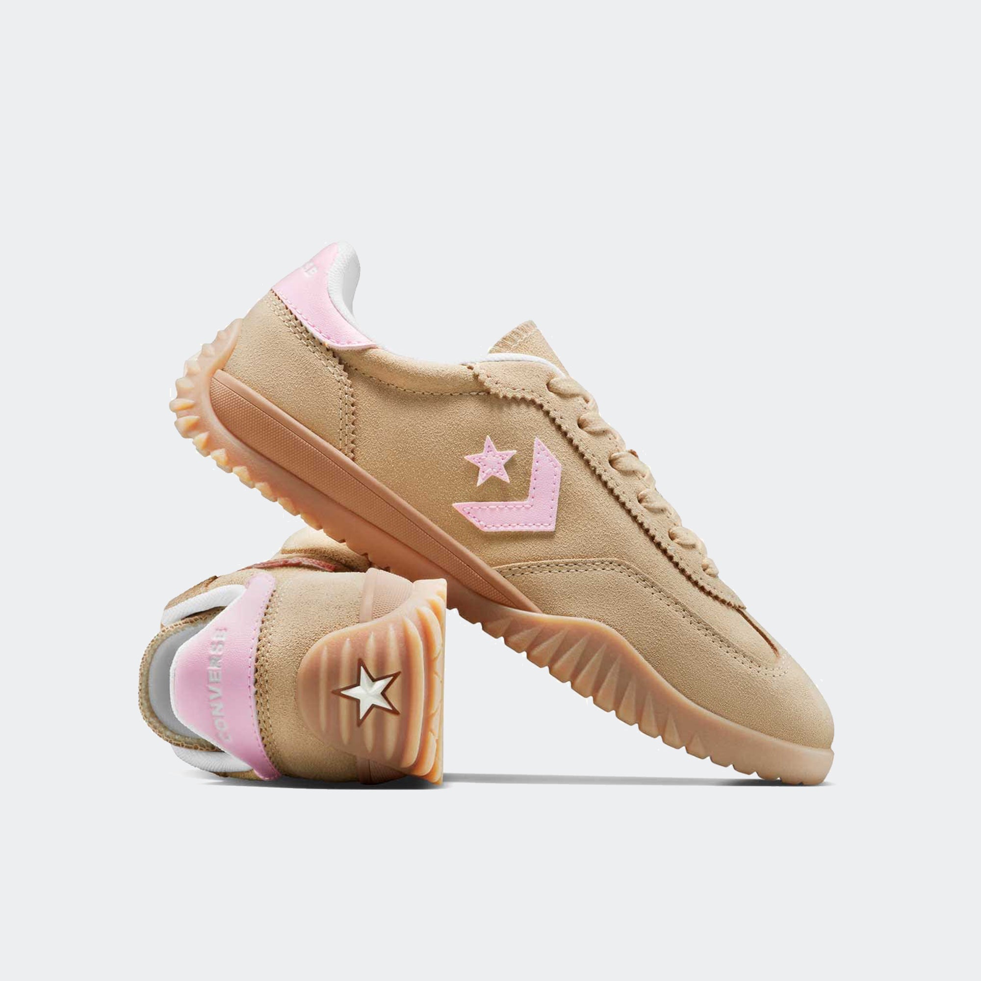 Unisex Converse Run Star Trainer Ox Shoes Coastal Dune / Sugar Berry / Egret