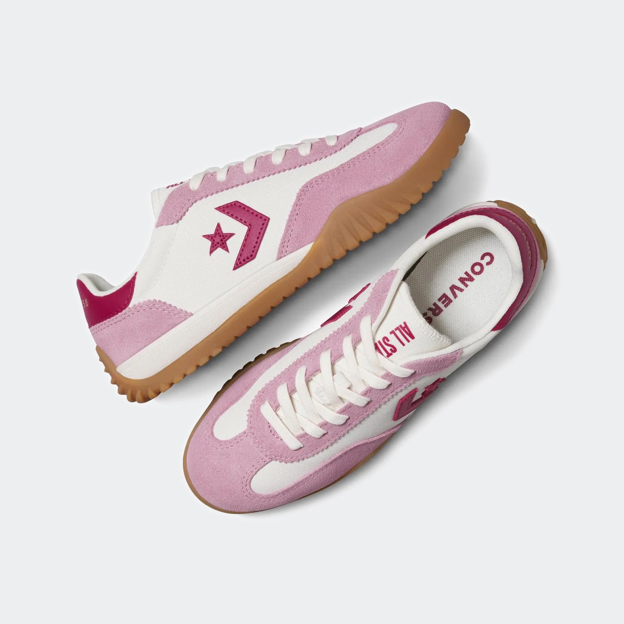 Unisex Converse Run Star Trainer Shoes Cliffside Rose / Egret