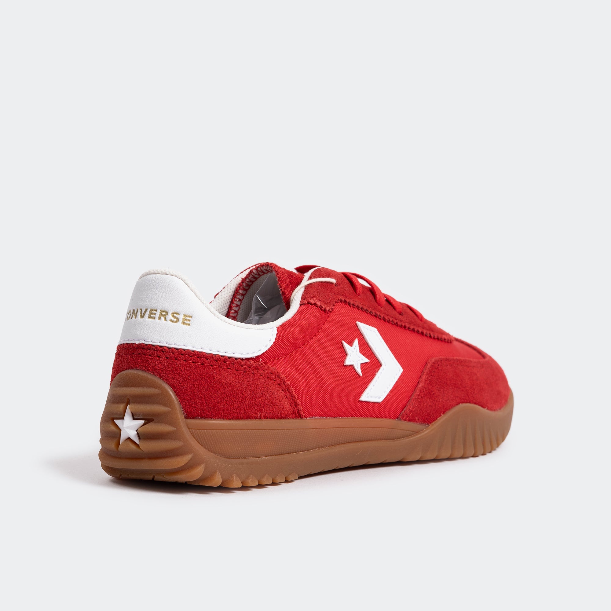 Unisex Converse Run Star Trainer Shoes Red / White / Honey