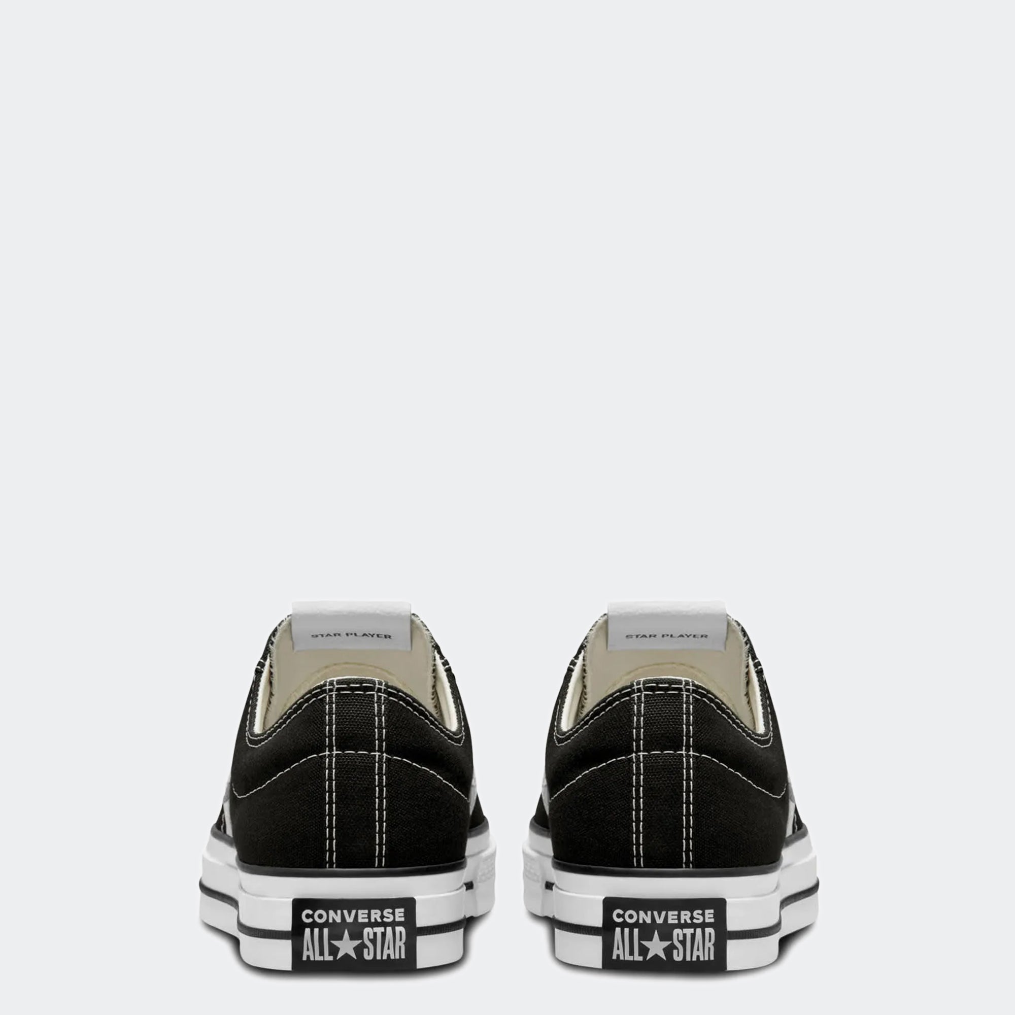 Unisex Converse Star Player 76 Premium Canvas Shoes Black / Vintage White