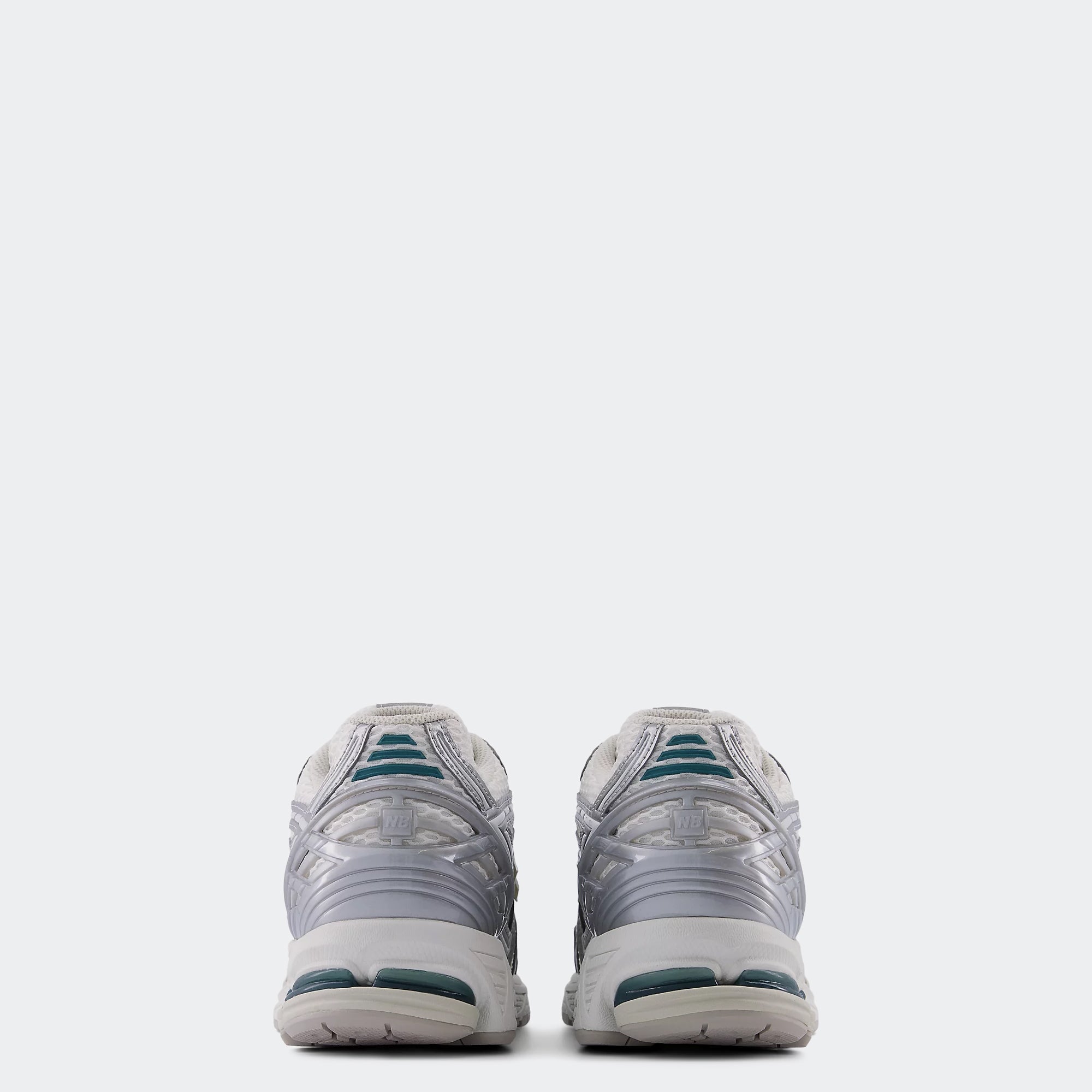 Unisex New Balance 1906R Shoes Silver Metalic with Sea Salt and New Spruce