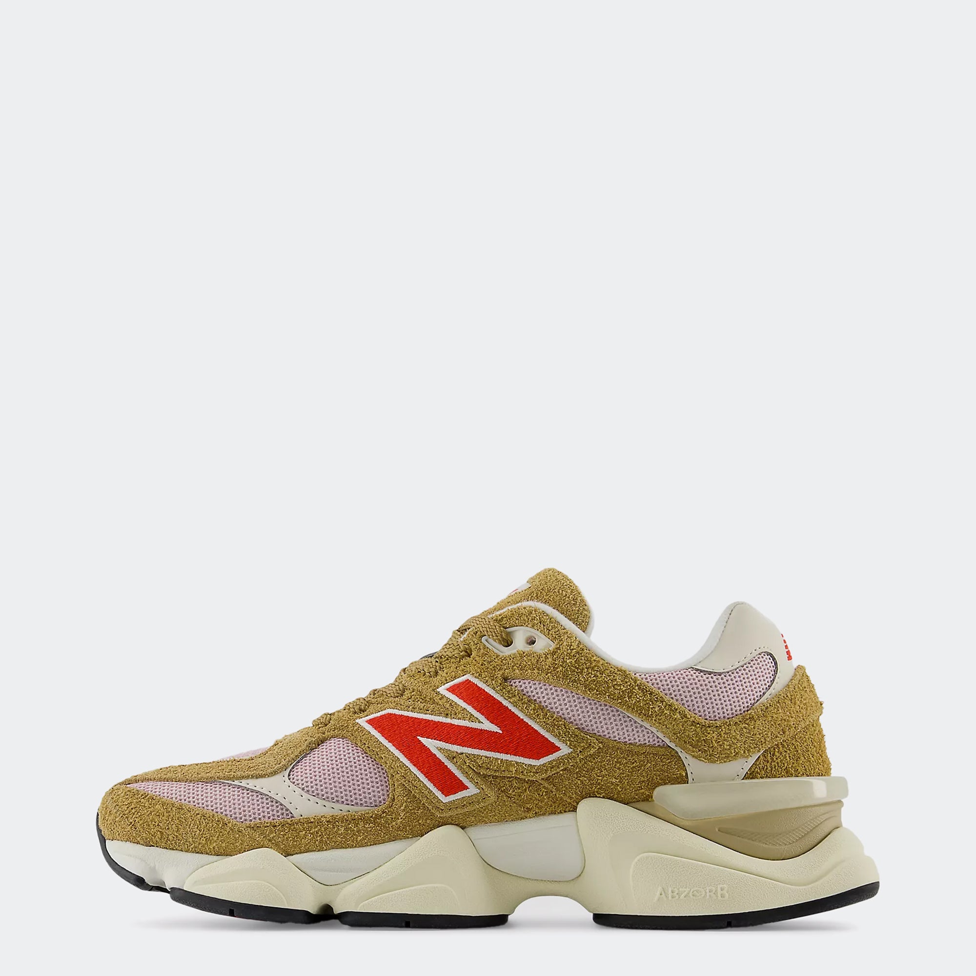 Unisex New Balance 9060 Shoes Great Plains with Twilight Haze and True Red