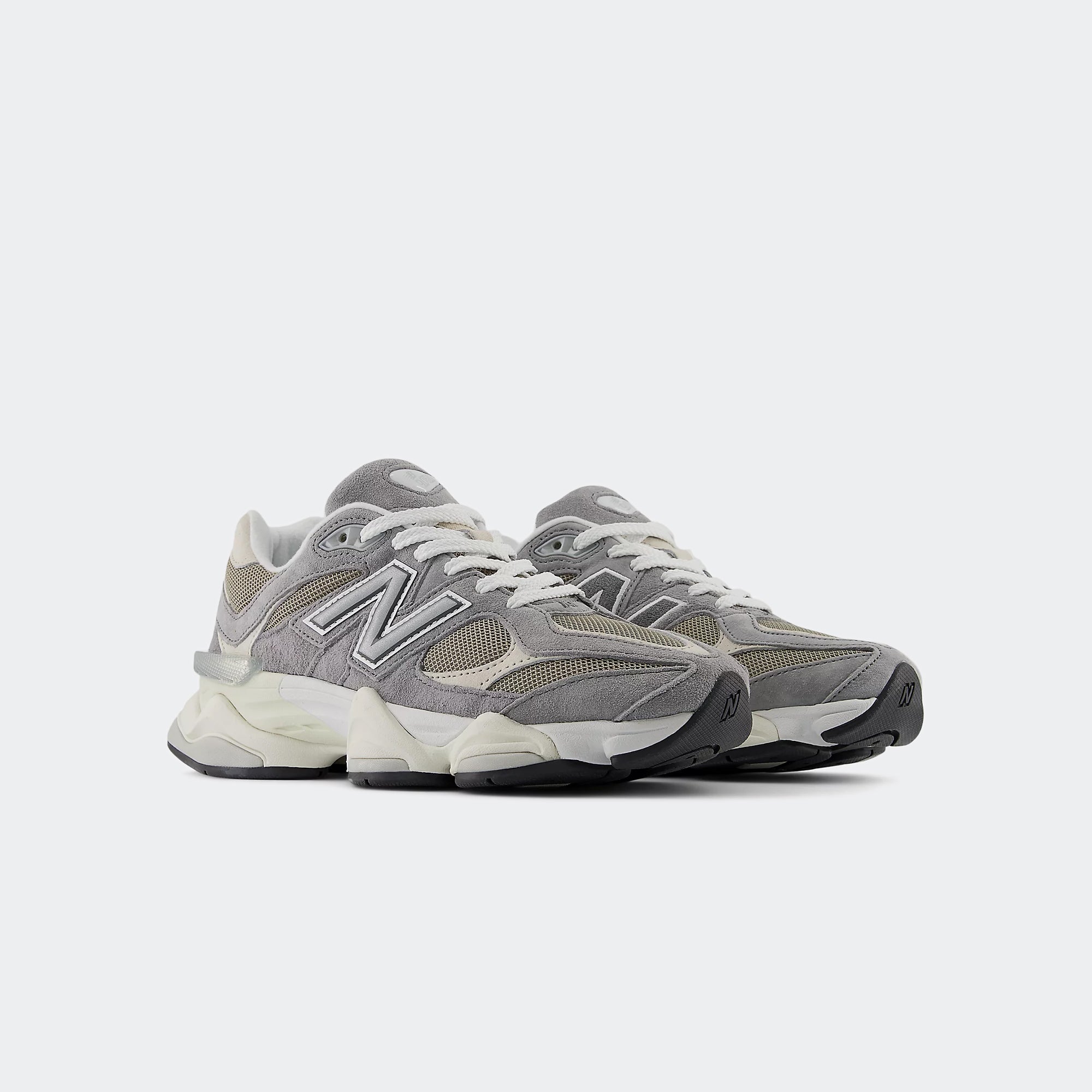 Unisex New Balance 9060 Shoes Slate Grey with Arid Stone and Timberwolf