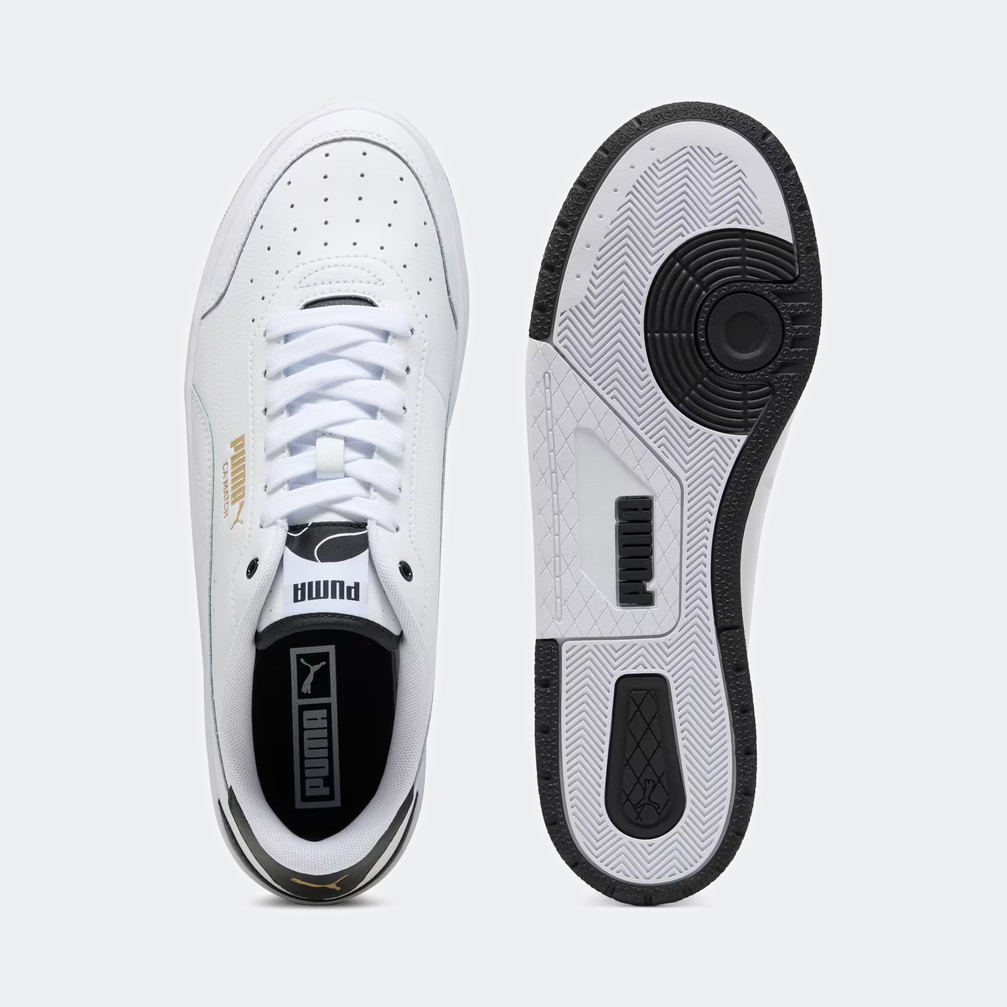 Unisex PUMA CA Match Shoes White / Black