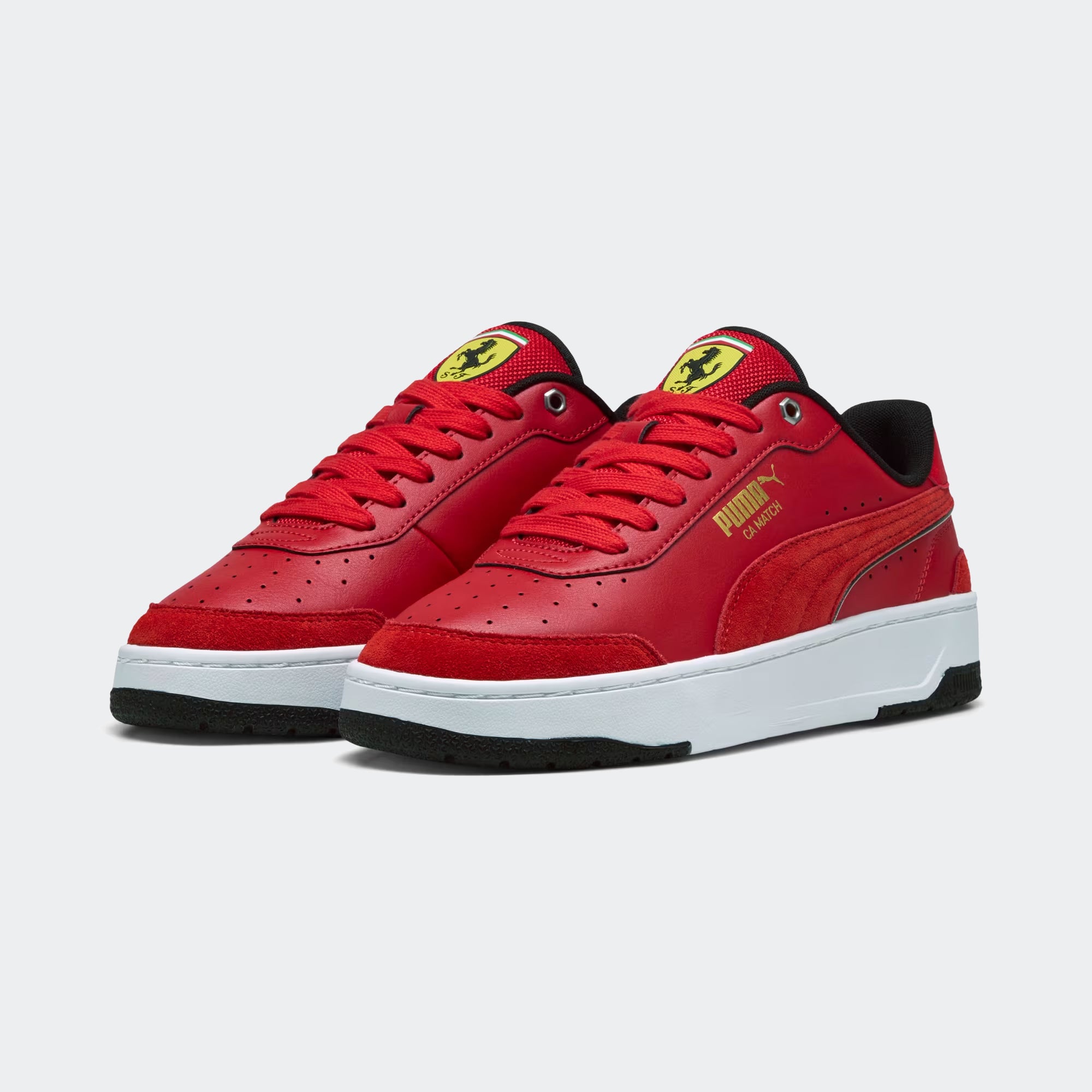 Men's PUMA Scuderia Ferrari CA Match Rosso Corsa / Black
