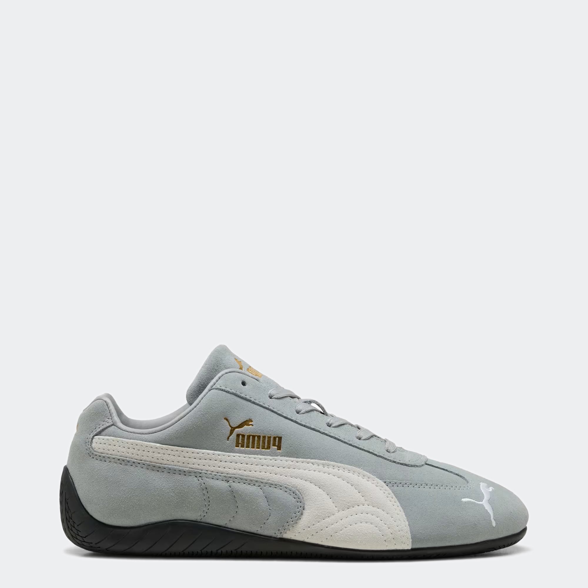 Unisex PUMA Speedcat OG Shoes Cool Mid Gray / PUMA White
