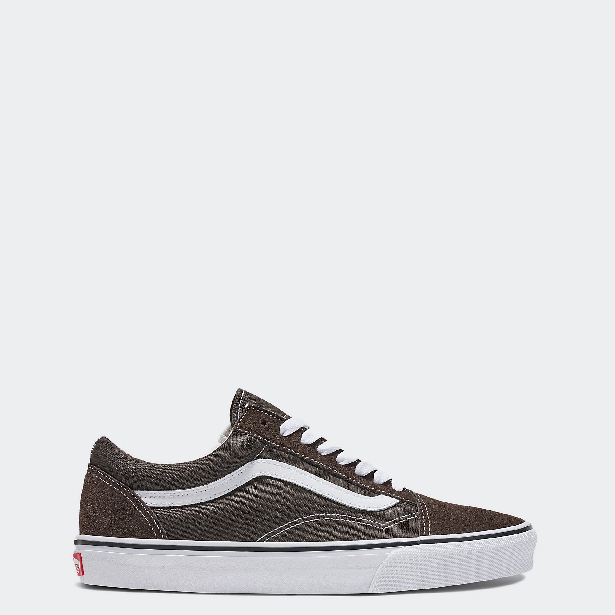 Unisex Vans Canvas Old Skool Shoes Sporty Turkish Coffee Brown