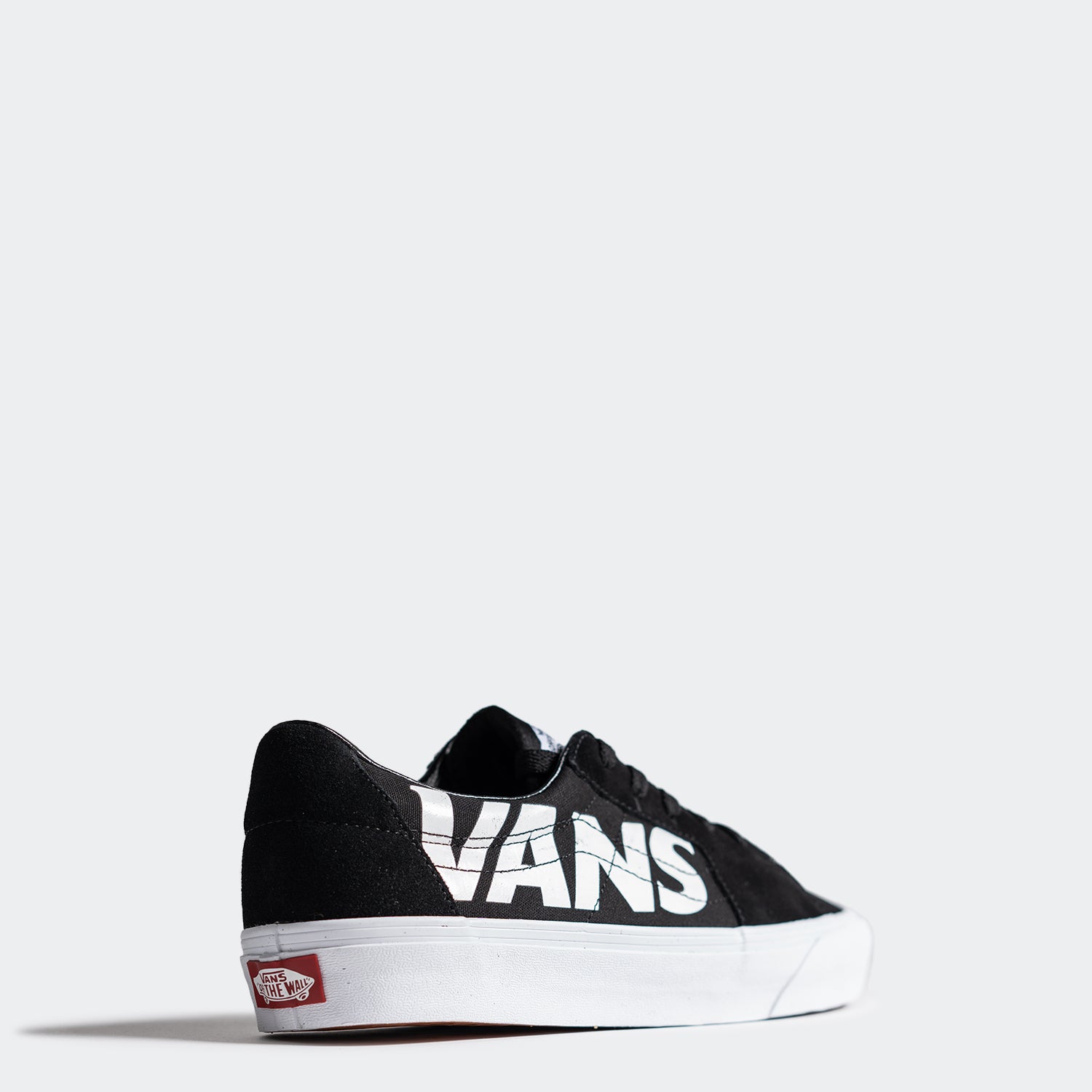 Unisex Vans Canvas Sk-8 Low Shoes Hi-Def Black/White