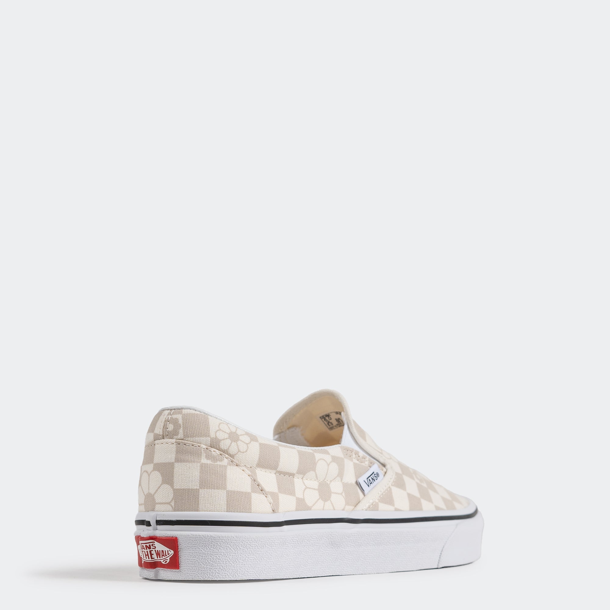 Unisex Vans Classic Slip-On Checkerboard Shoes Marshmallow