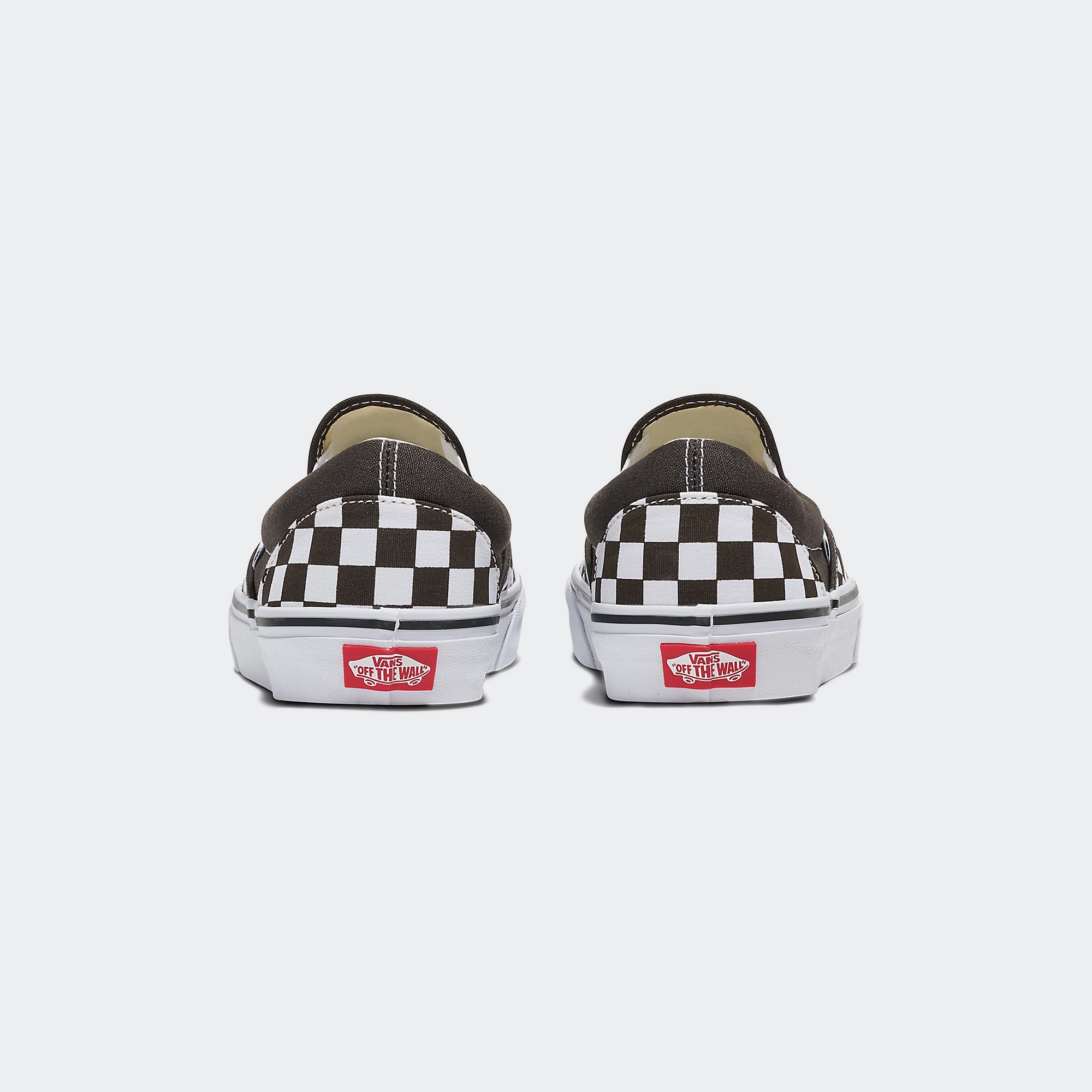 Unisex Vans Classic Slip-On Checkerboard Shoes Turkish Coffee Brown