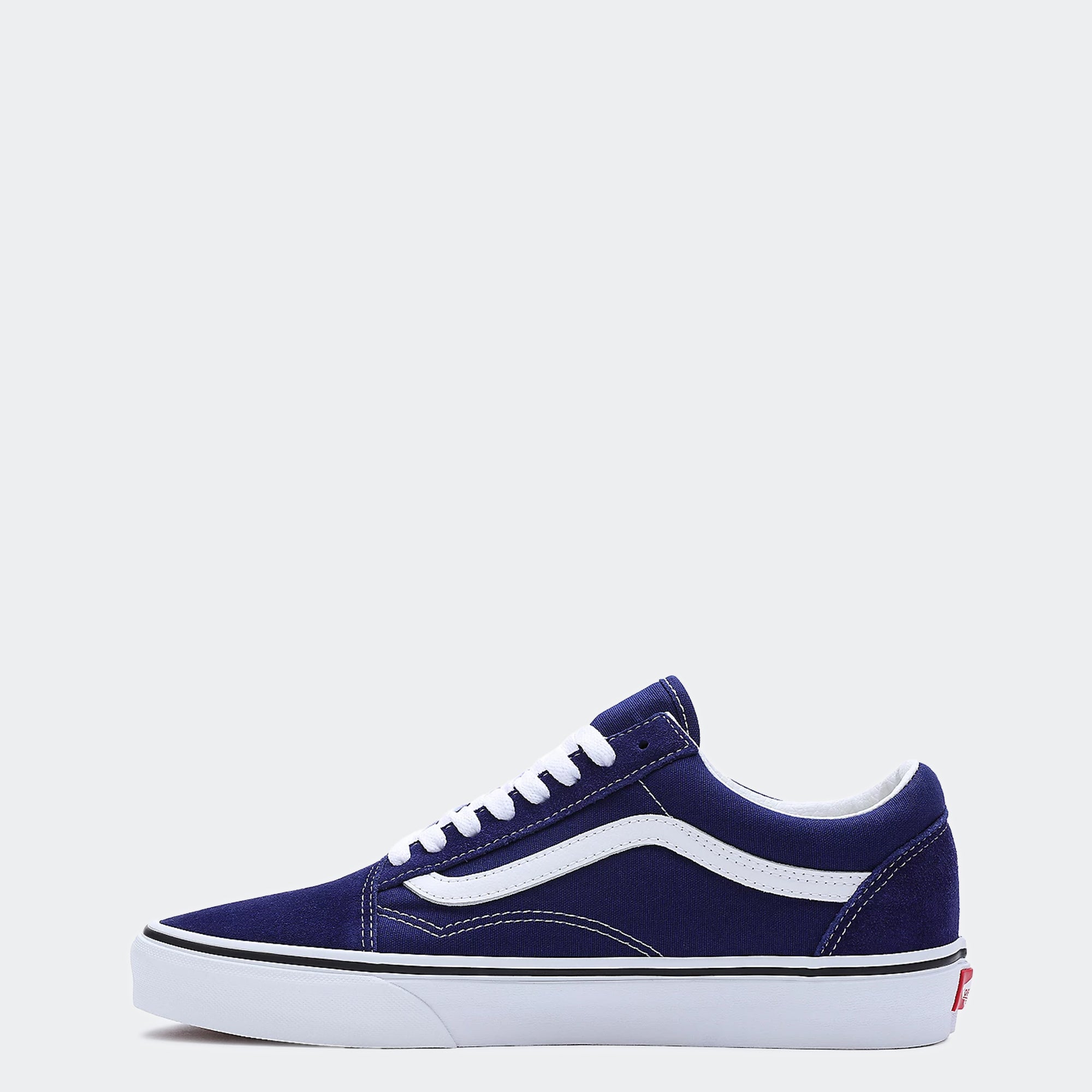 Unisex Vans Canvas Old Skool Shoes Theory Blue