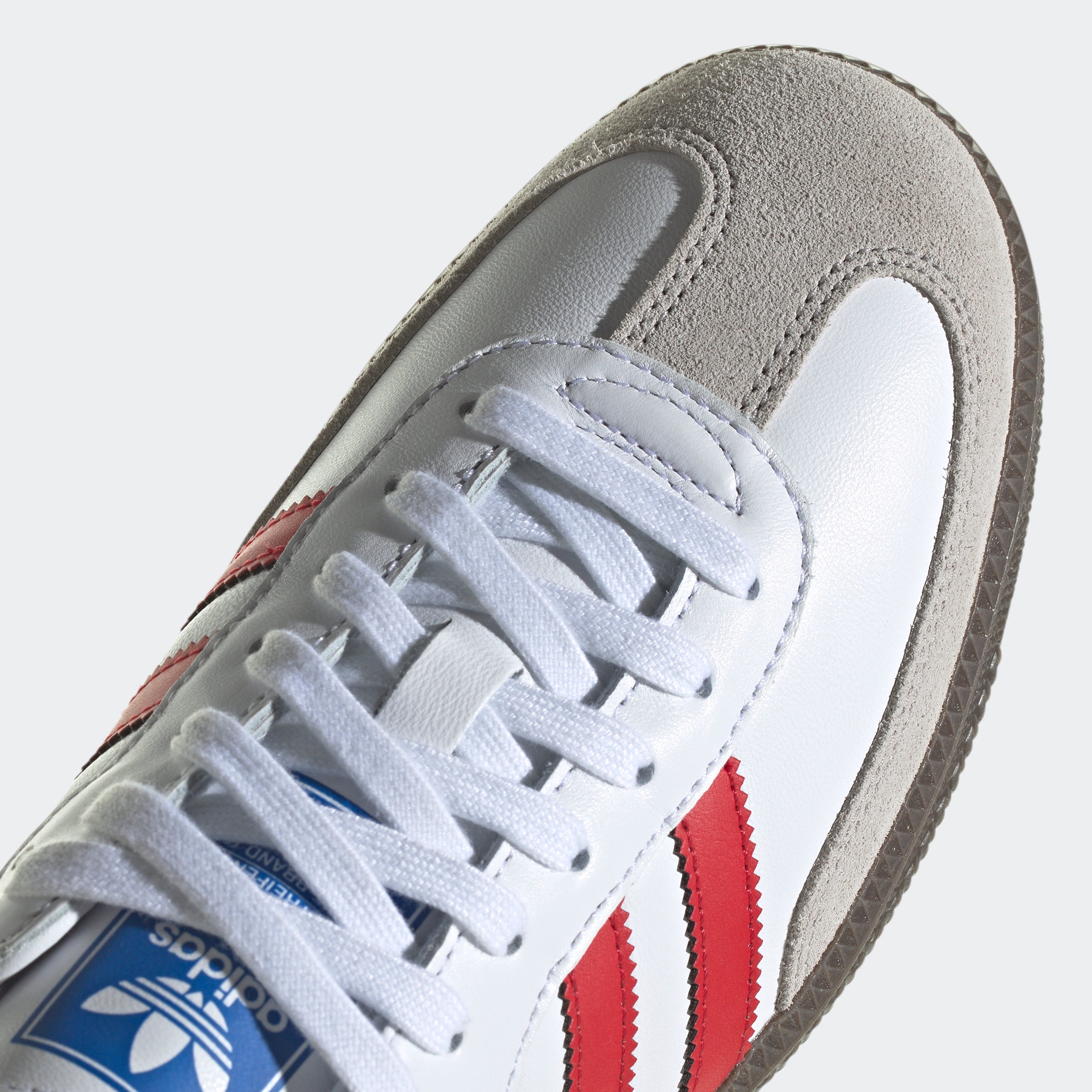 Unisex adidas Originals Samba OG Shoes Cloud White / Better Scarlet