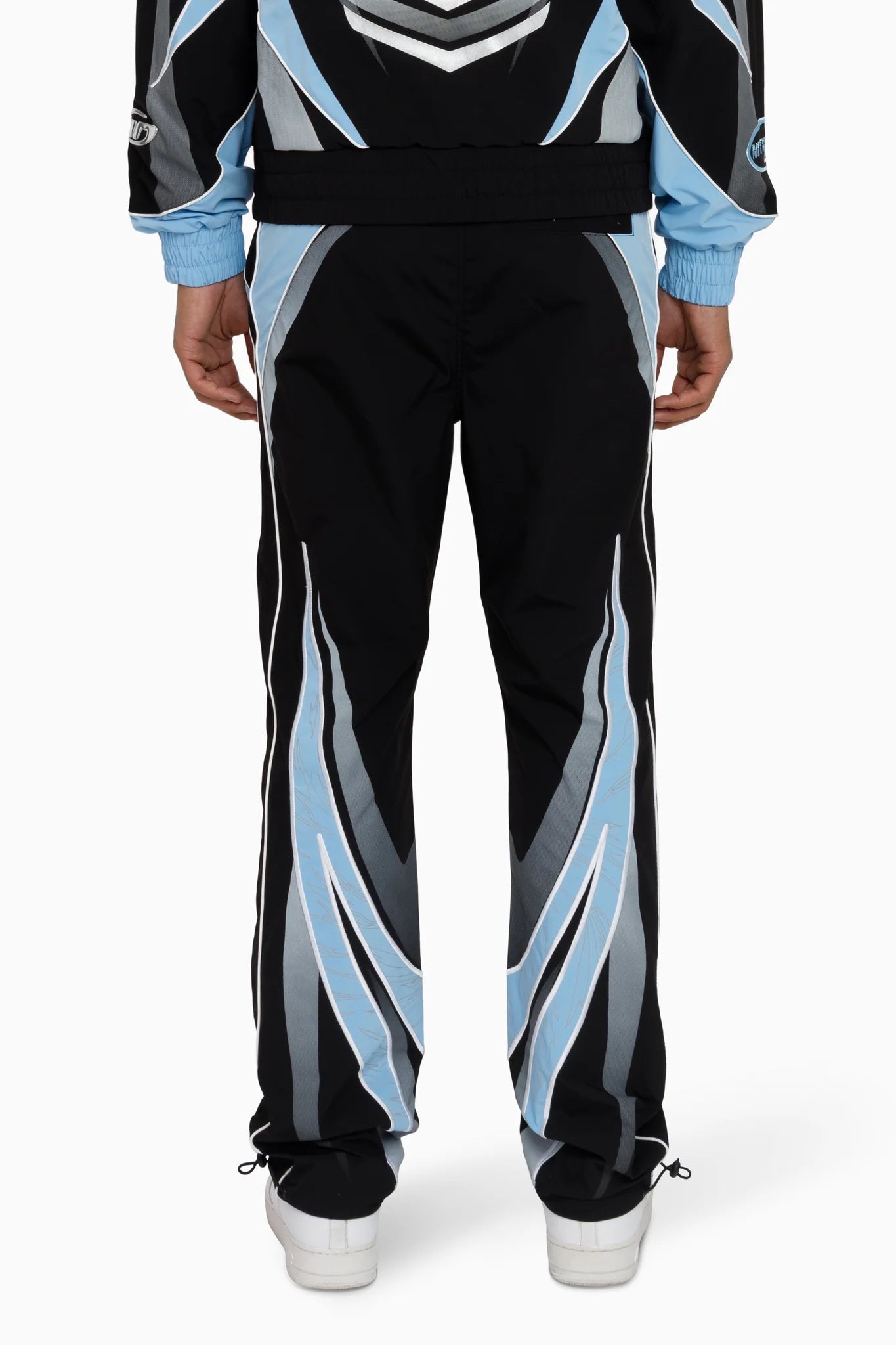 Men's Smoke Rise Rising Colorblock Windbreaker Pants Blue Bell