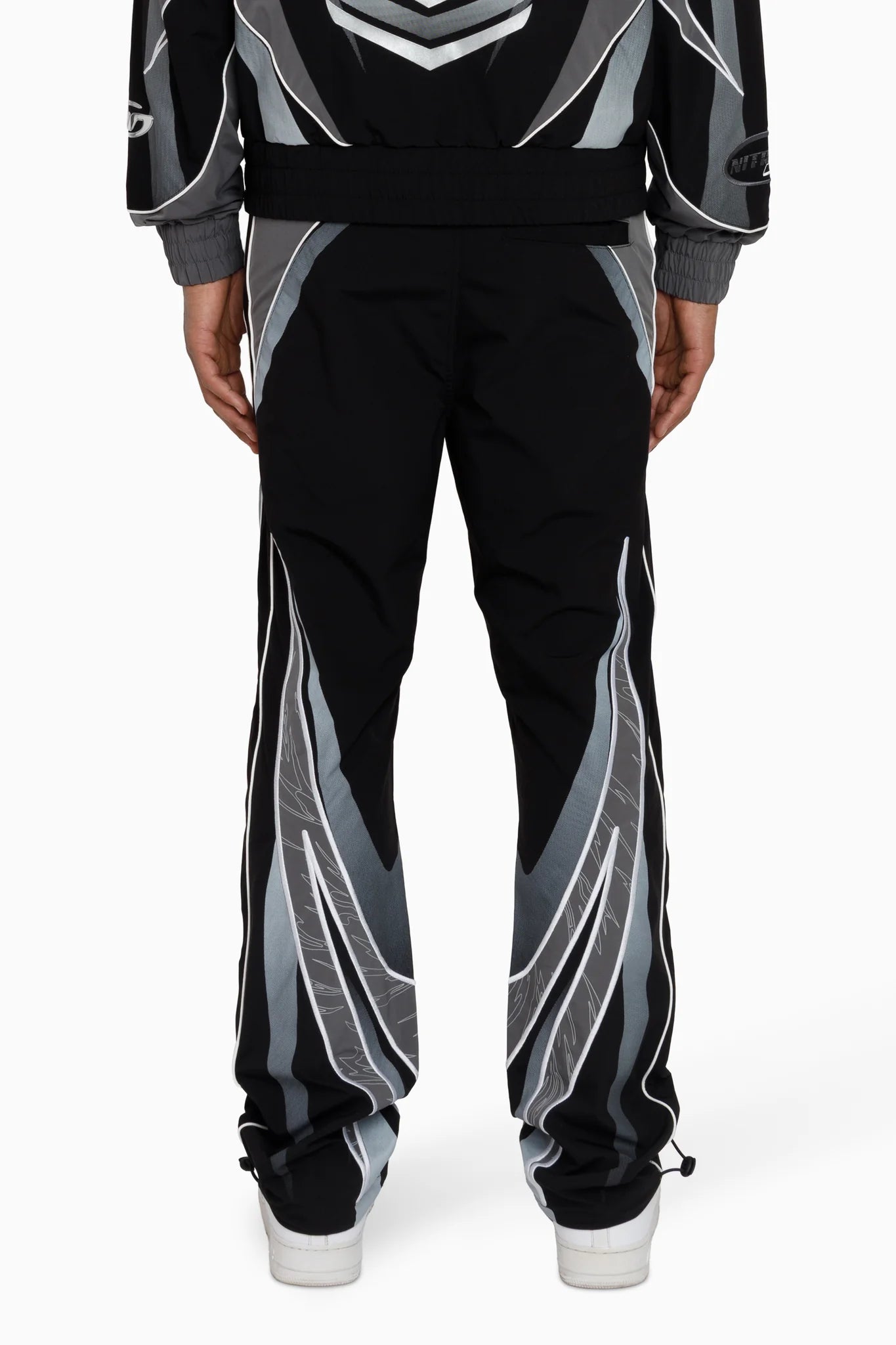 Men's Smoke Rise Rising Colorblock Windbreaker Pants Castlerock
