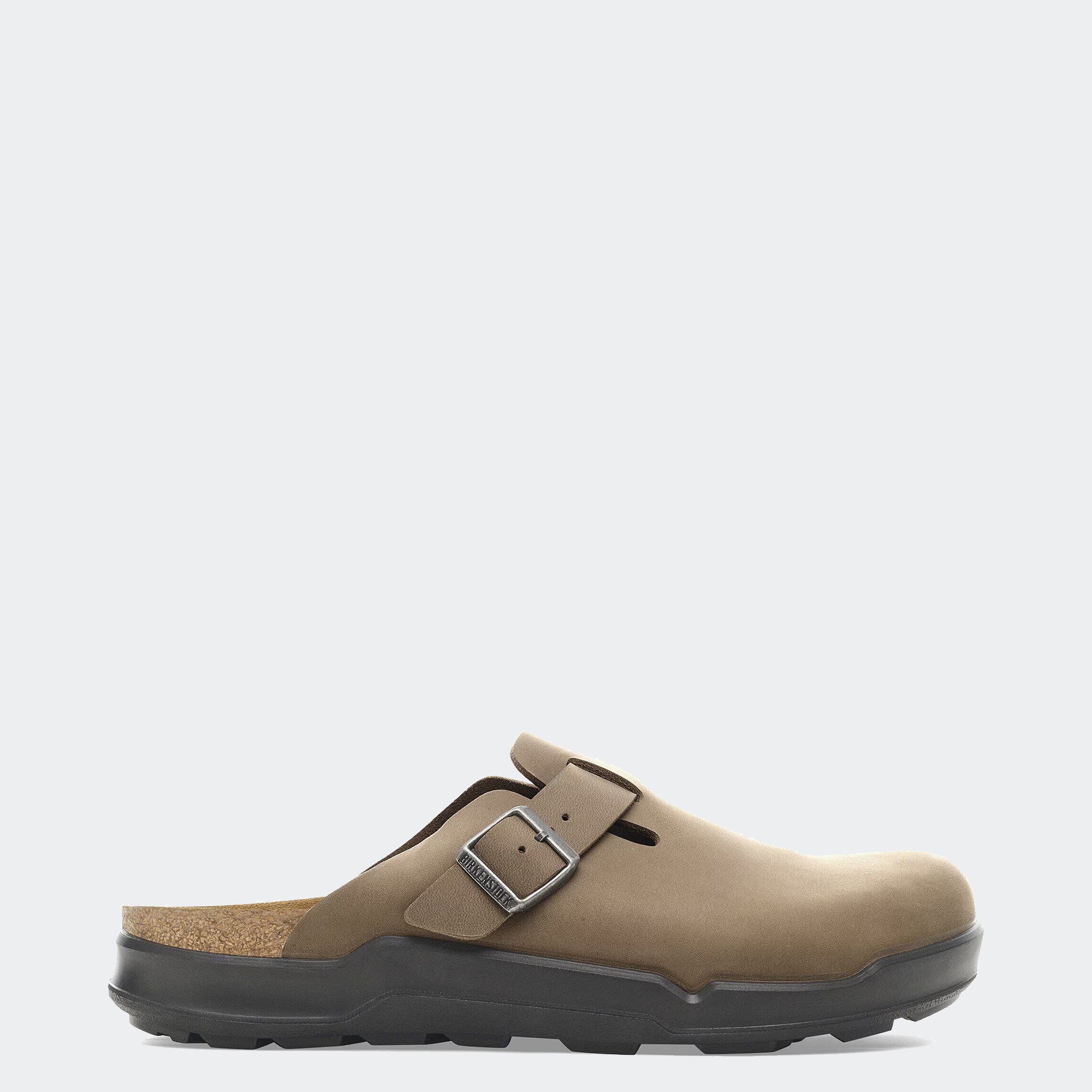 Men's BIRKENSTOCK Boston Crosstown Oiled Leather Tobacco Brown