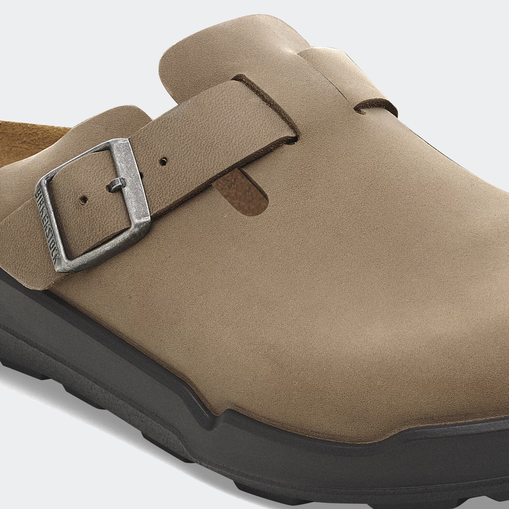 Men's BIRKENSTOCK Boston Crosstown Oiled Leather Tobacco Brown