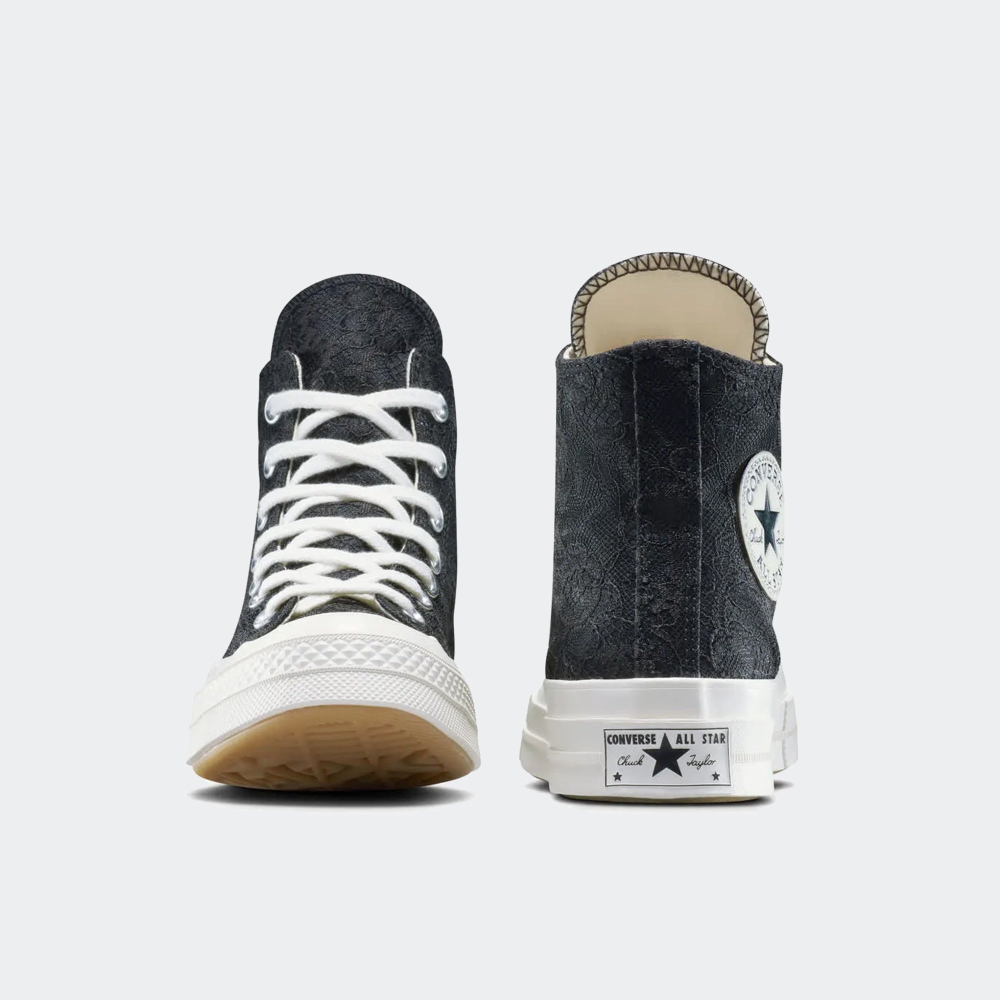 Women's Converse Chuck 70 Lace Shoes Black / Total Eclipse / Egret