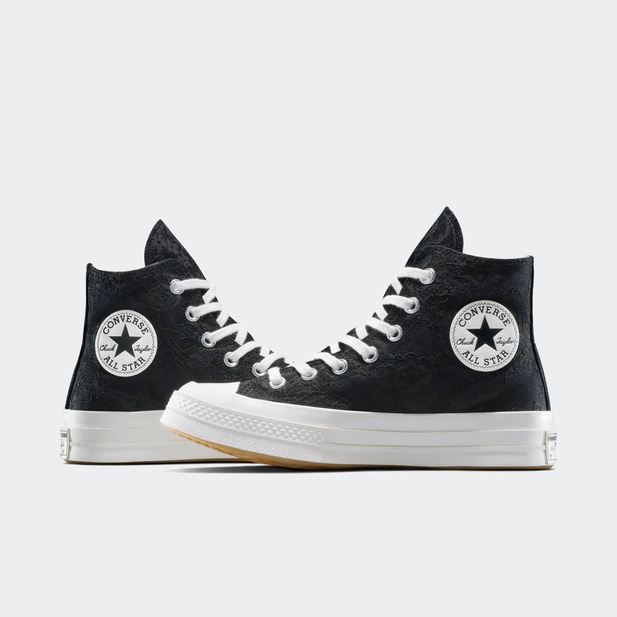 Women's Converse Chuck 70 Lace Shoes Black / Total Eclipse / Egret