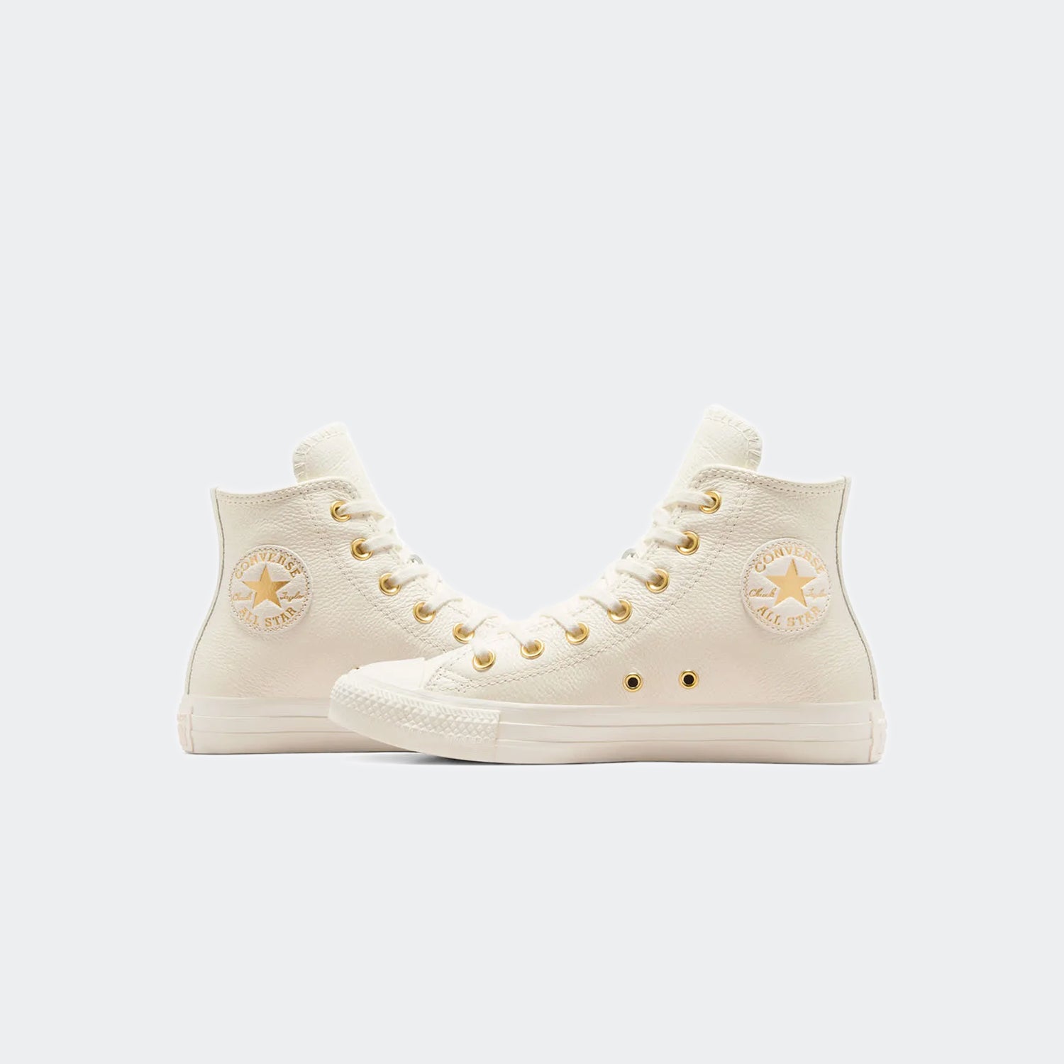 Women's Converse Chuck Taylor All Star Gold High Top Shoes Egret
