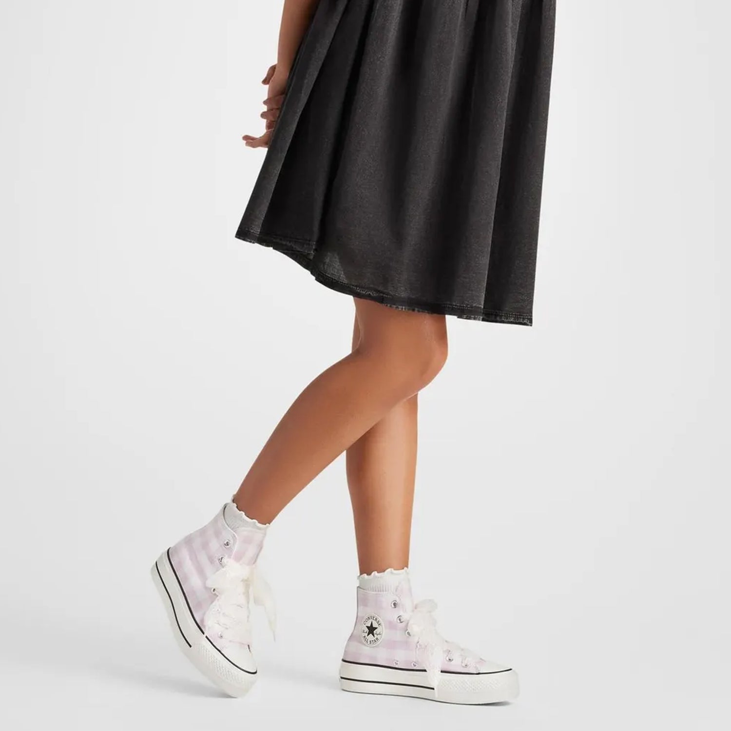 Women's Converse Chuck Taylor All Star Lift Platform Gingham Shoes