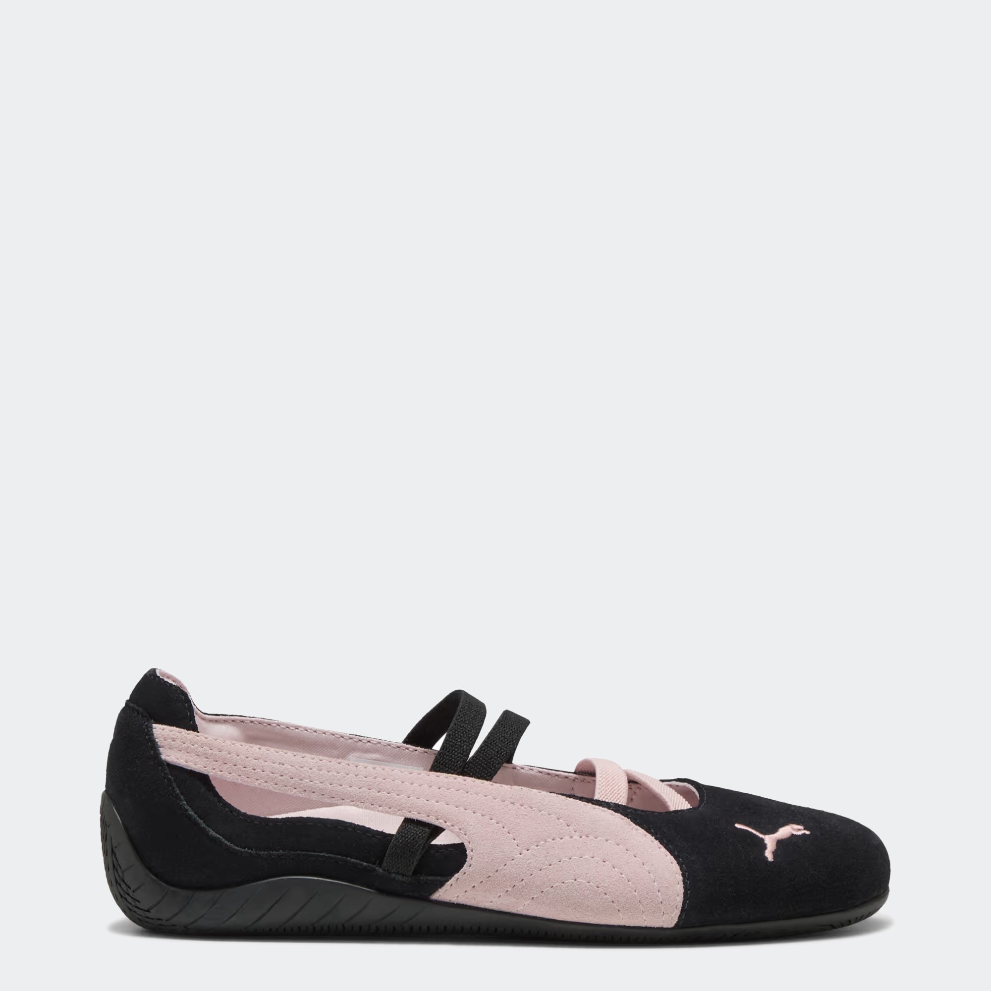 Women's PUMA Speedcat Ballet Suede Shoes Black / Mauve Mist