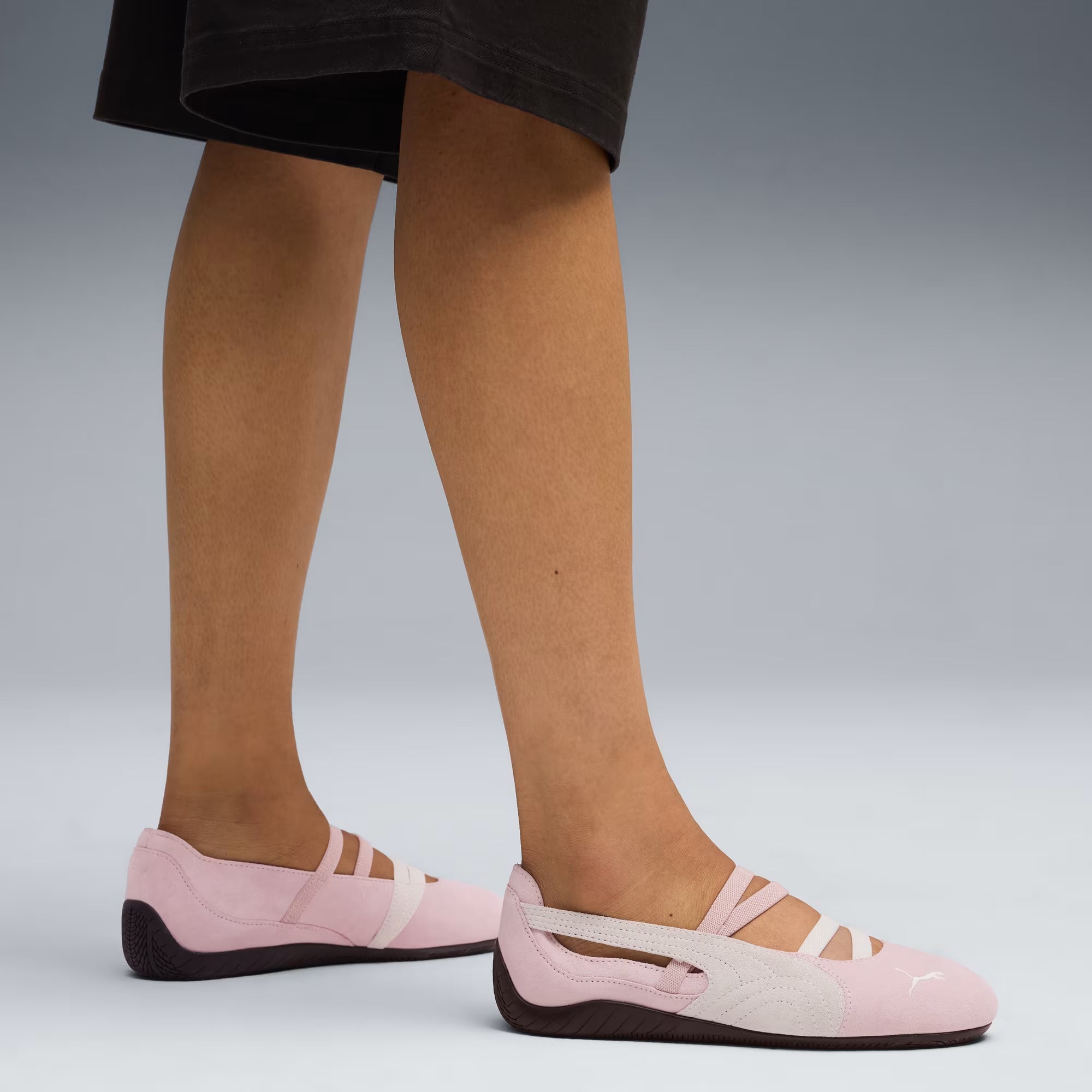 Women's PUMA Speedcat Ballet Suede Shoes Whisp of Pink / PUMA White / Warm White