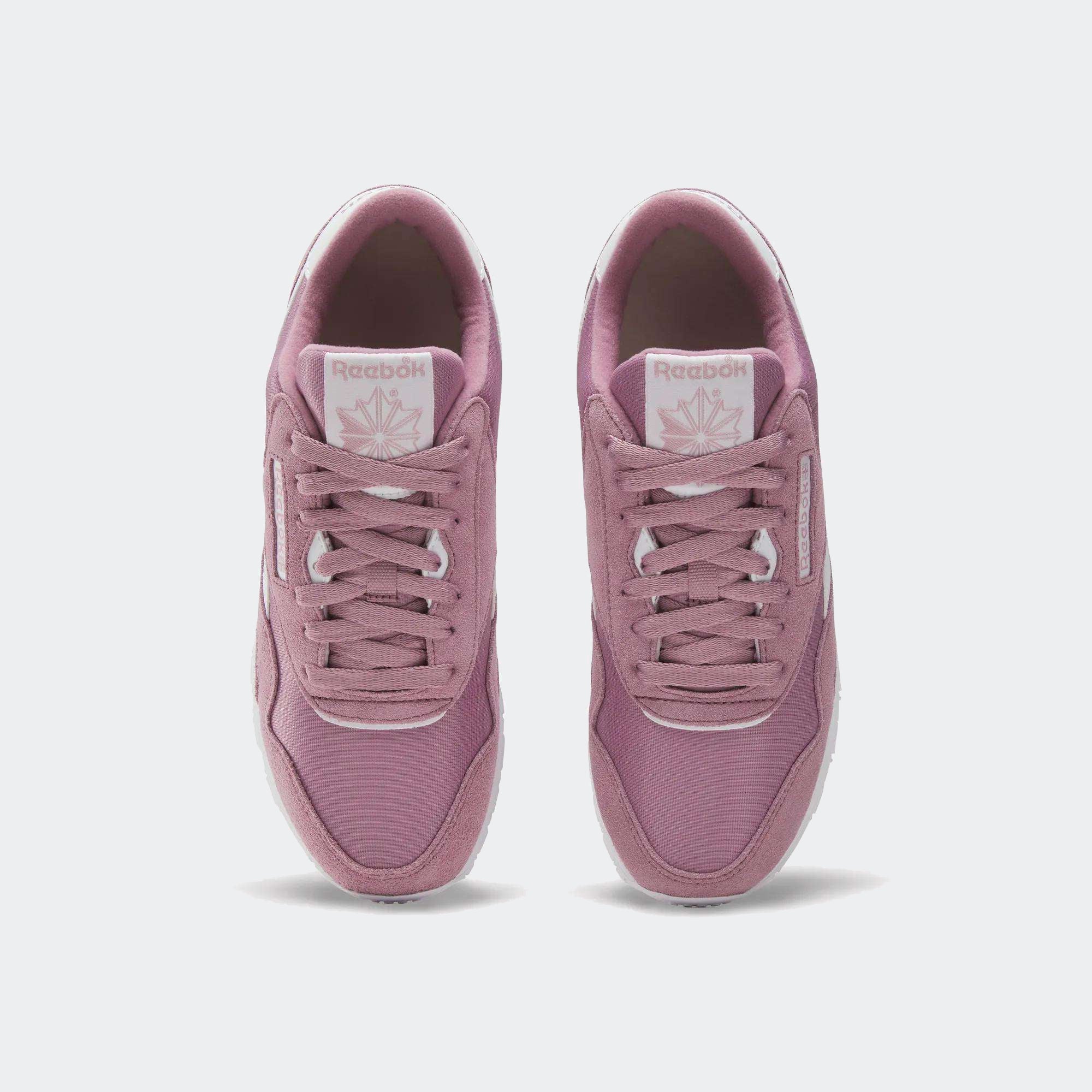 Women's Reebok Classic Nylon Shoes Berry Chill / White