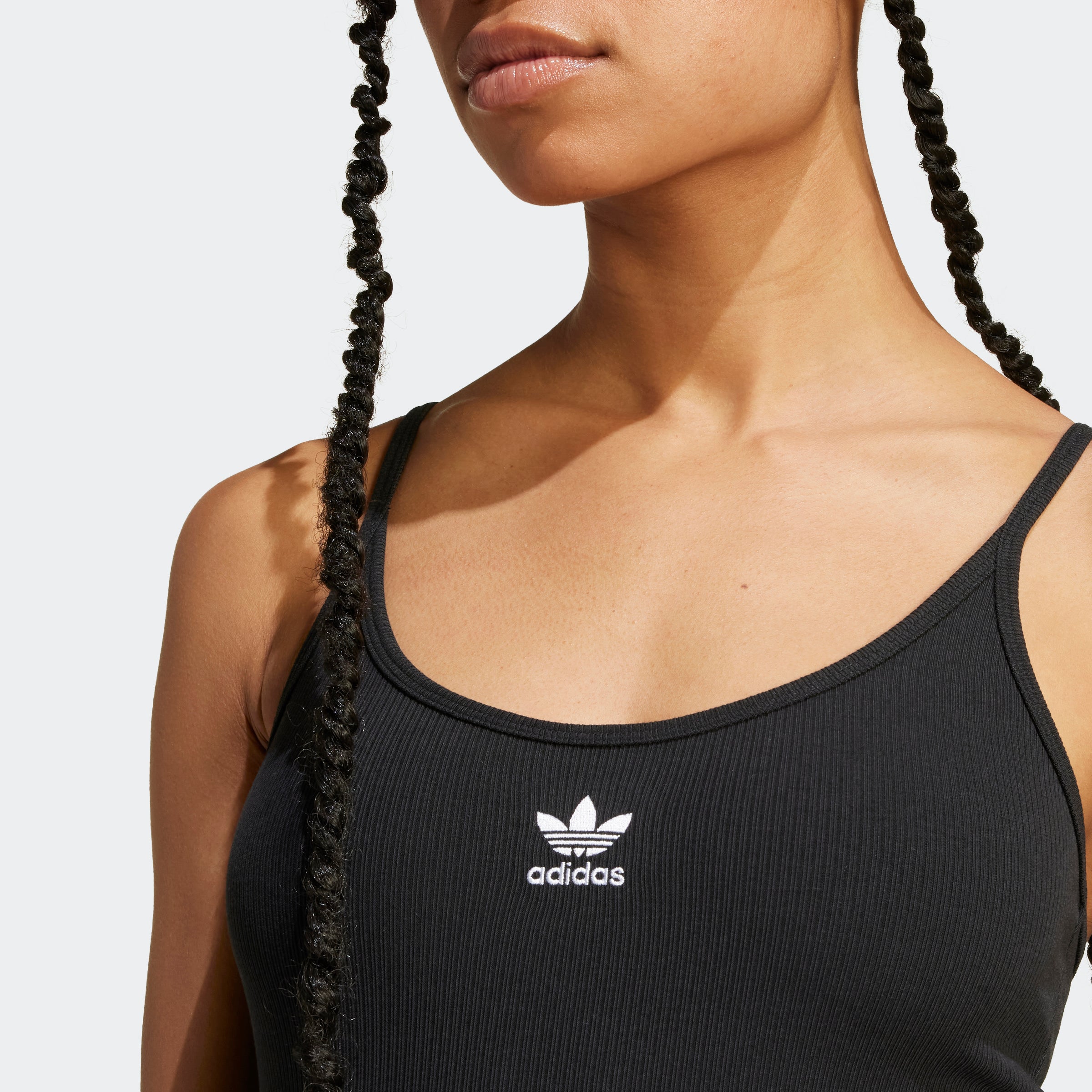 Women's adidas Originals Essentials Rib Bodysuit Black