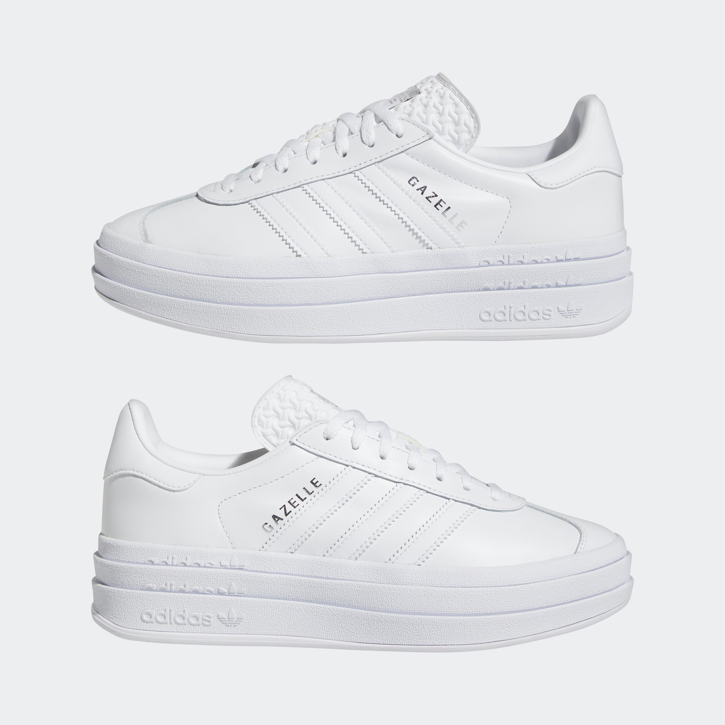 Women's adidas Originals Gazelle Bold Shoes Cloud White
