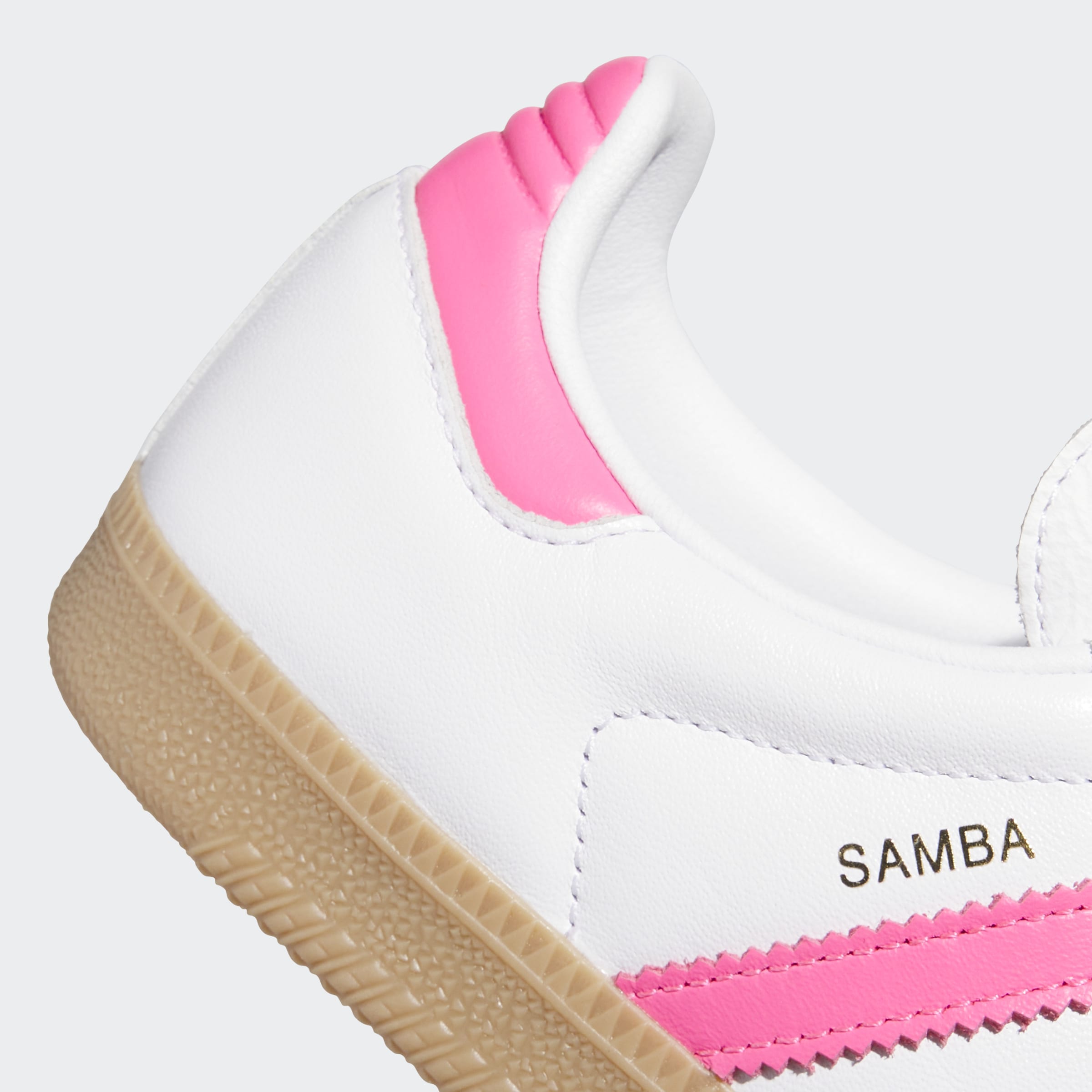 Women's adidas Originals Samba OG Shoes White/Lucid Pink