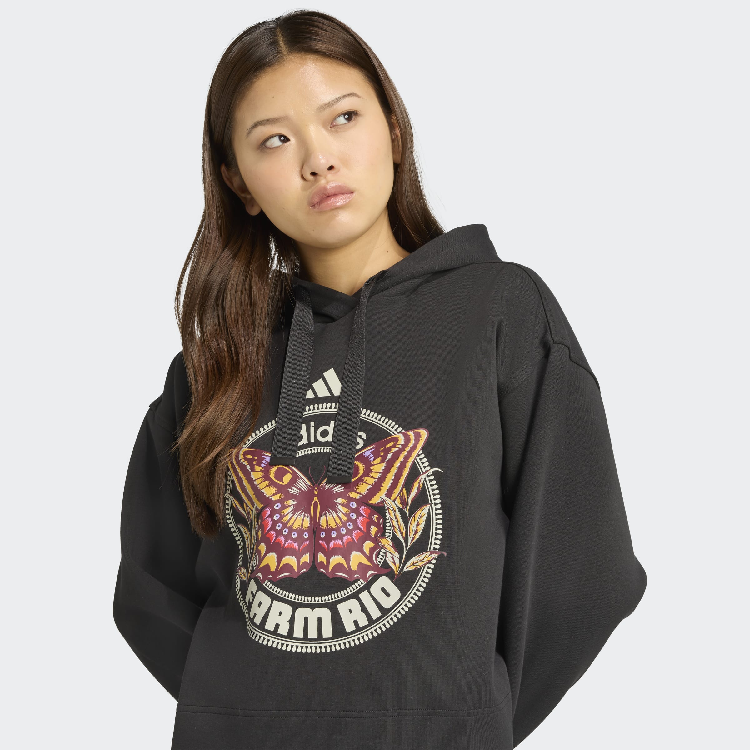 Women's adidas Sportswear x FARM Hoodie Black