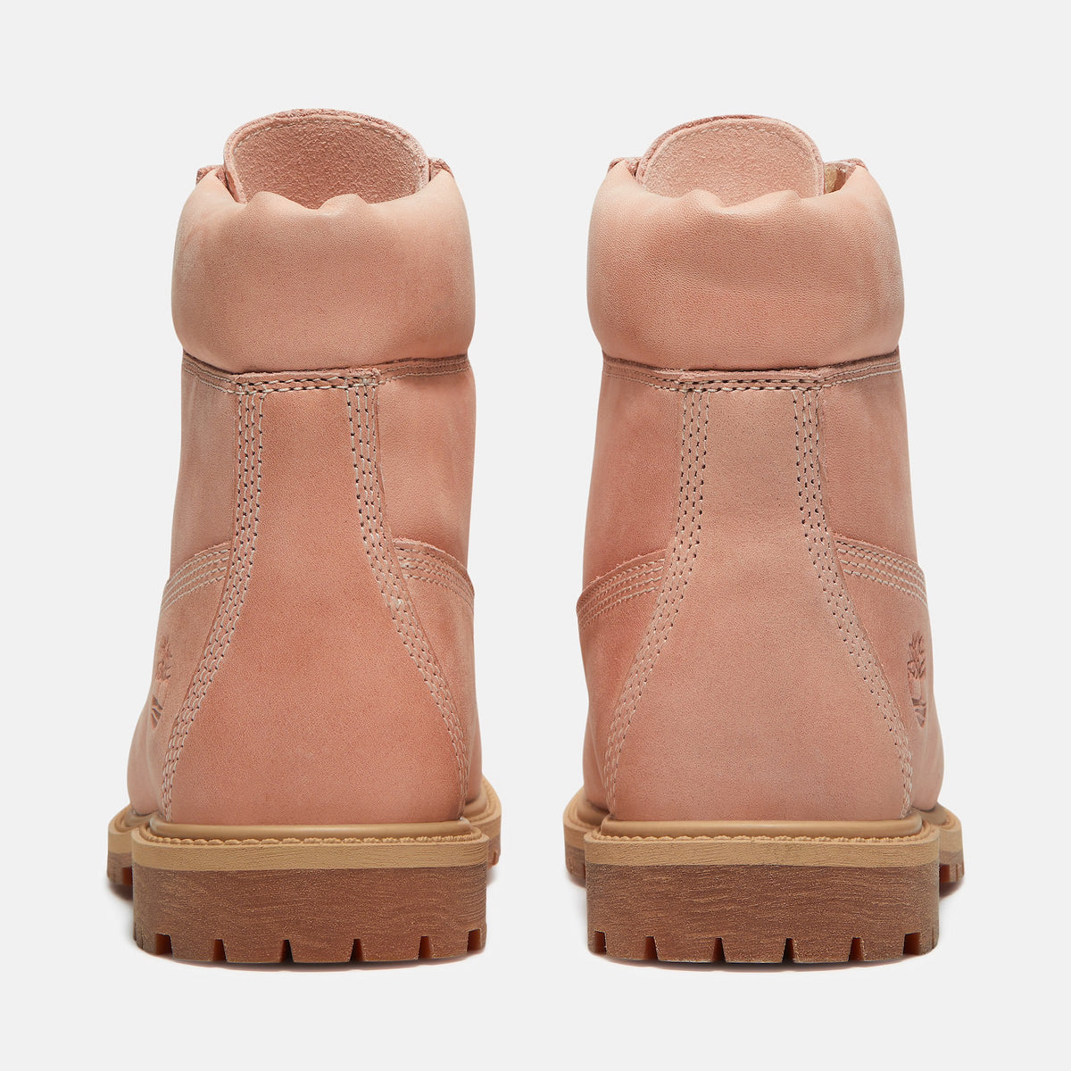 Women's Timberland Premium 6-Inch Waterproof Boots Light Pink Full Grain