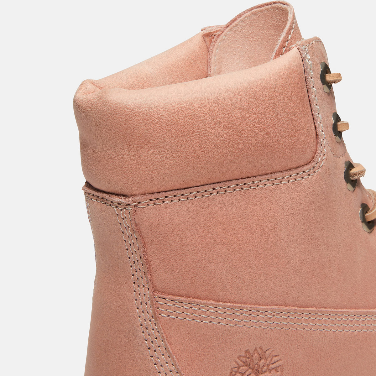 Women's Timberland Premium 6-Inch Waterproof Boots Light Pink Full Grain