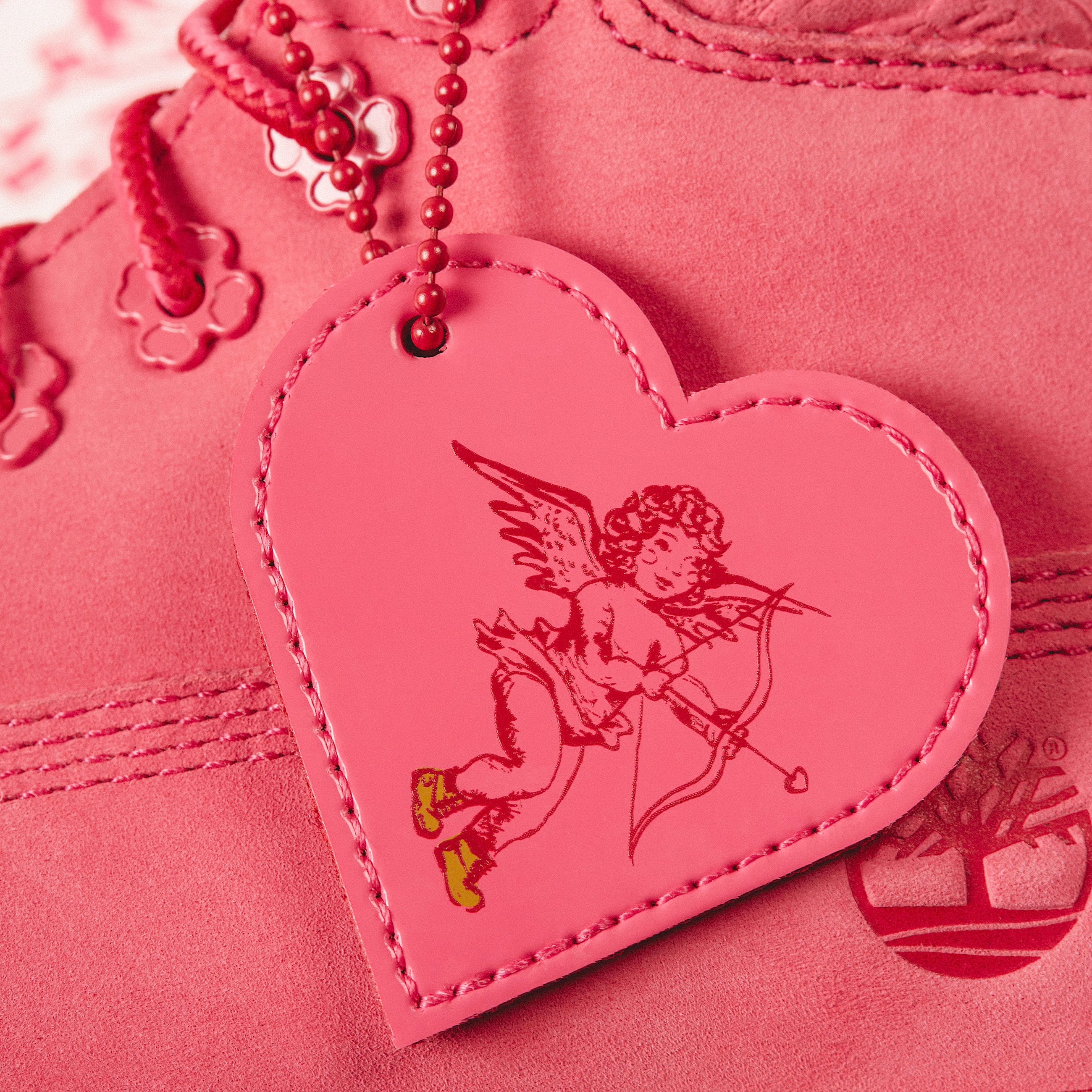 Little Kid Timberland Premium 6-Inch Waterproof Boots Bright Pink Nubuck