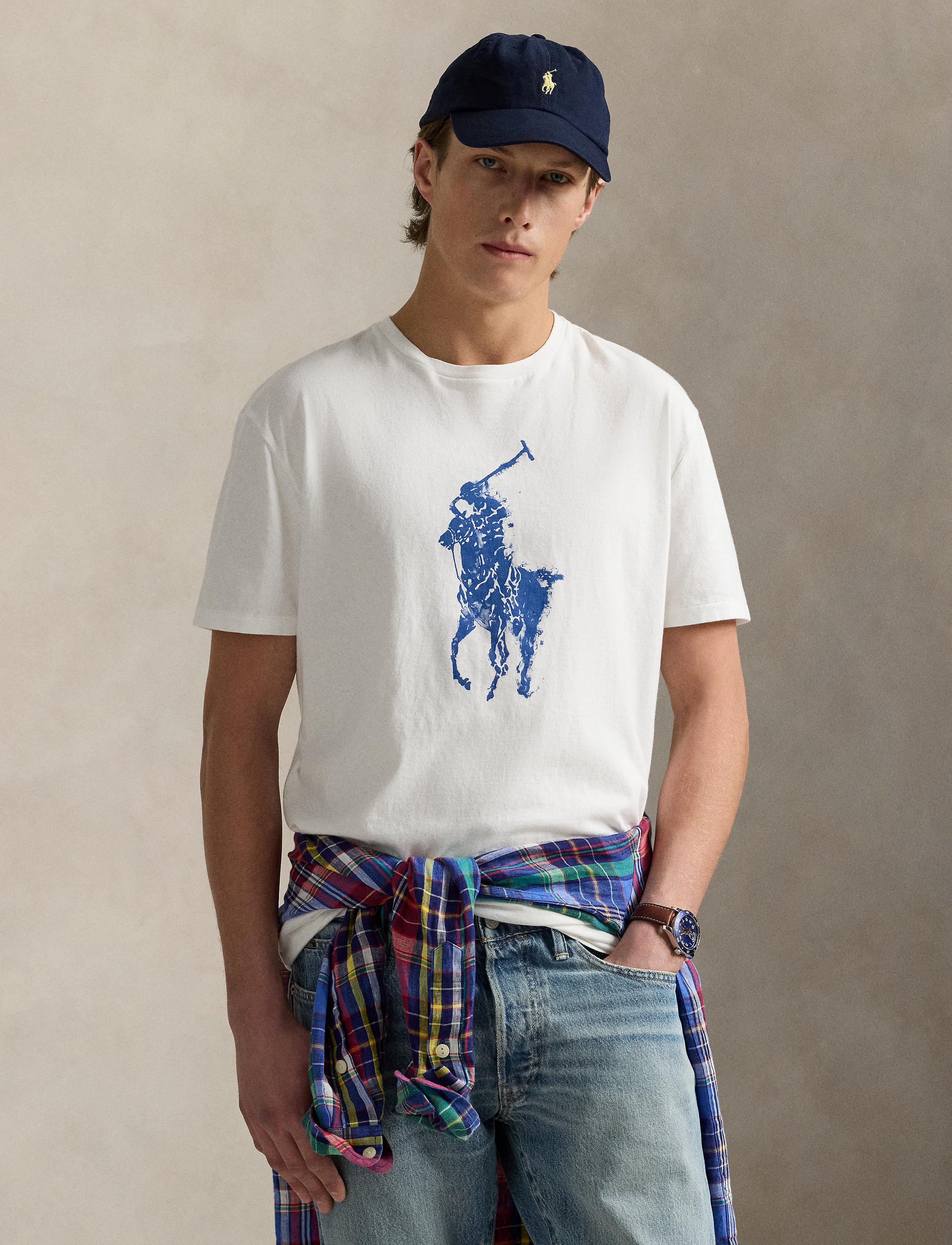 Men's Polo Ralph Lauren Classic Fit Big Pony Jersey T-Shirt Nevis