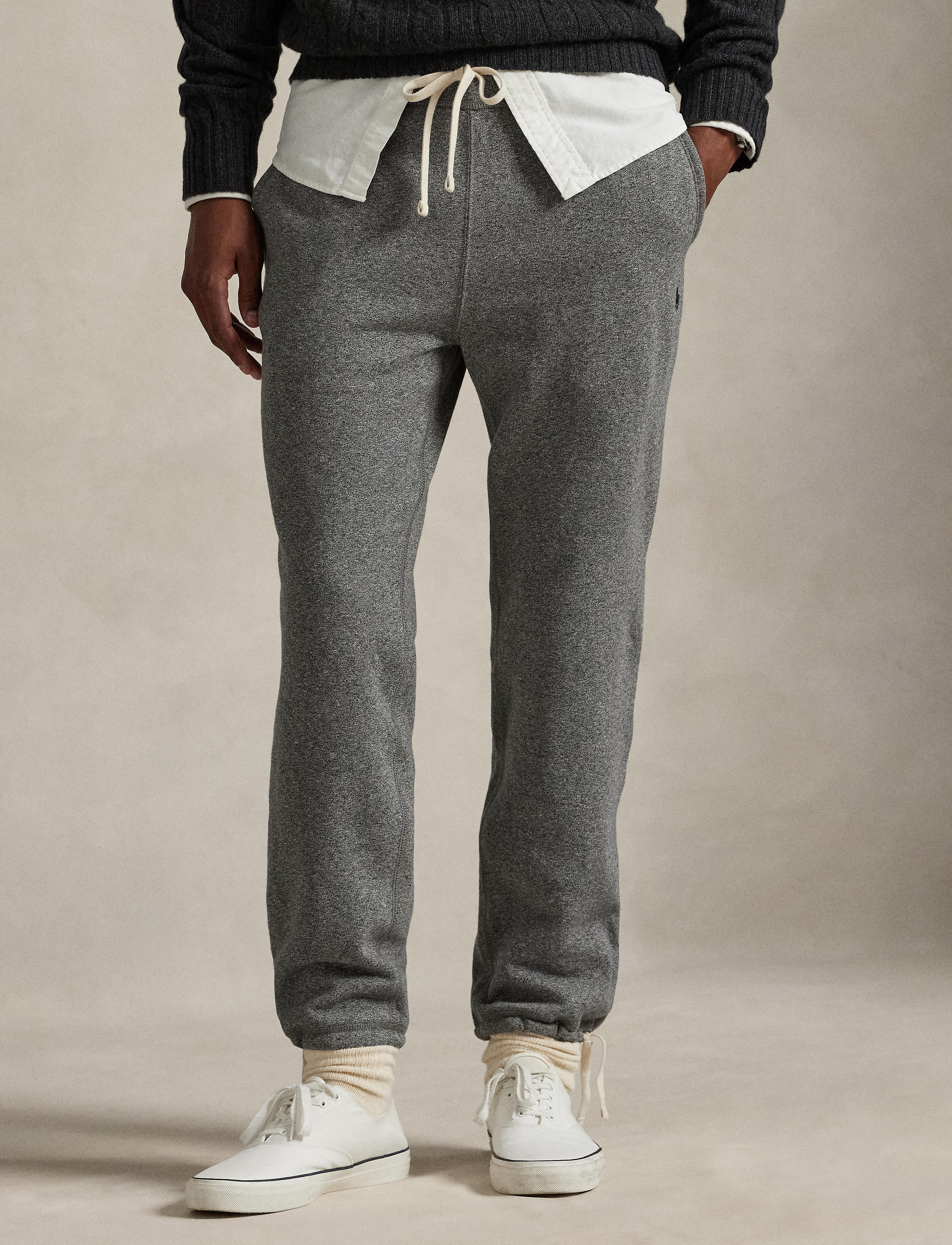 Men's Polo Ralph Lauren Fleece Sweatpant Ash Grey Heather