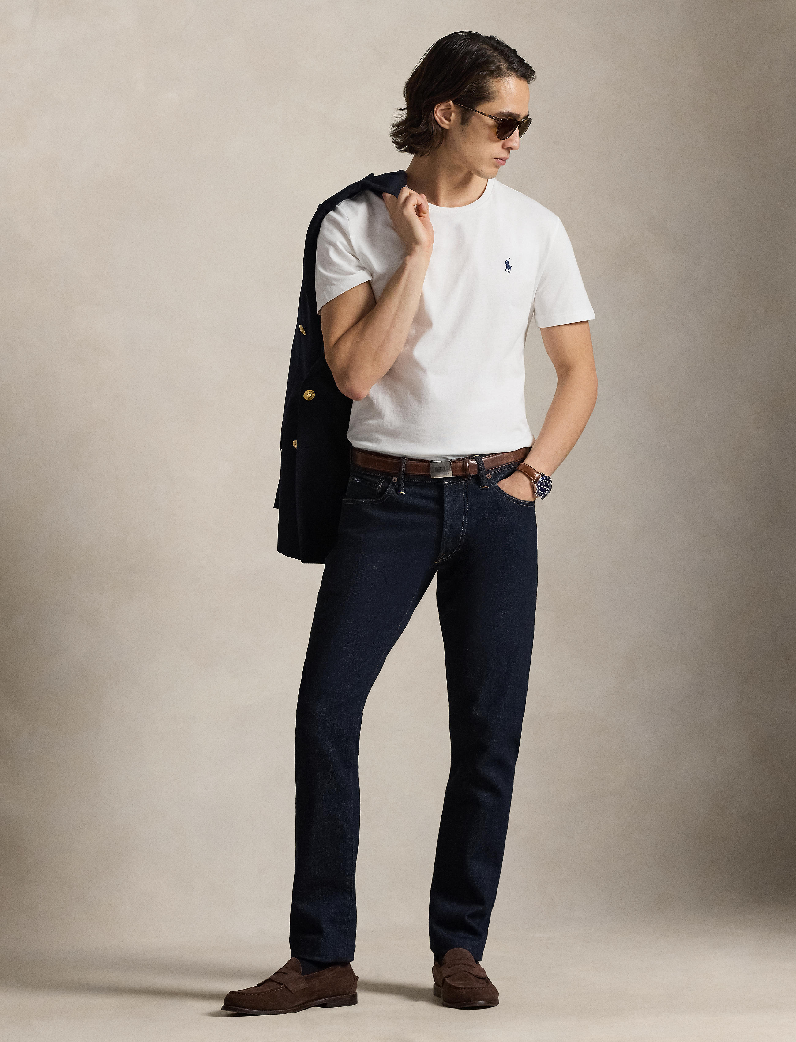 Men's Polo Ralph Lauren Crewneck T-Shirt White