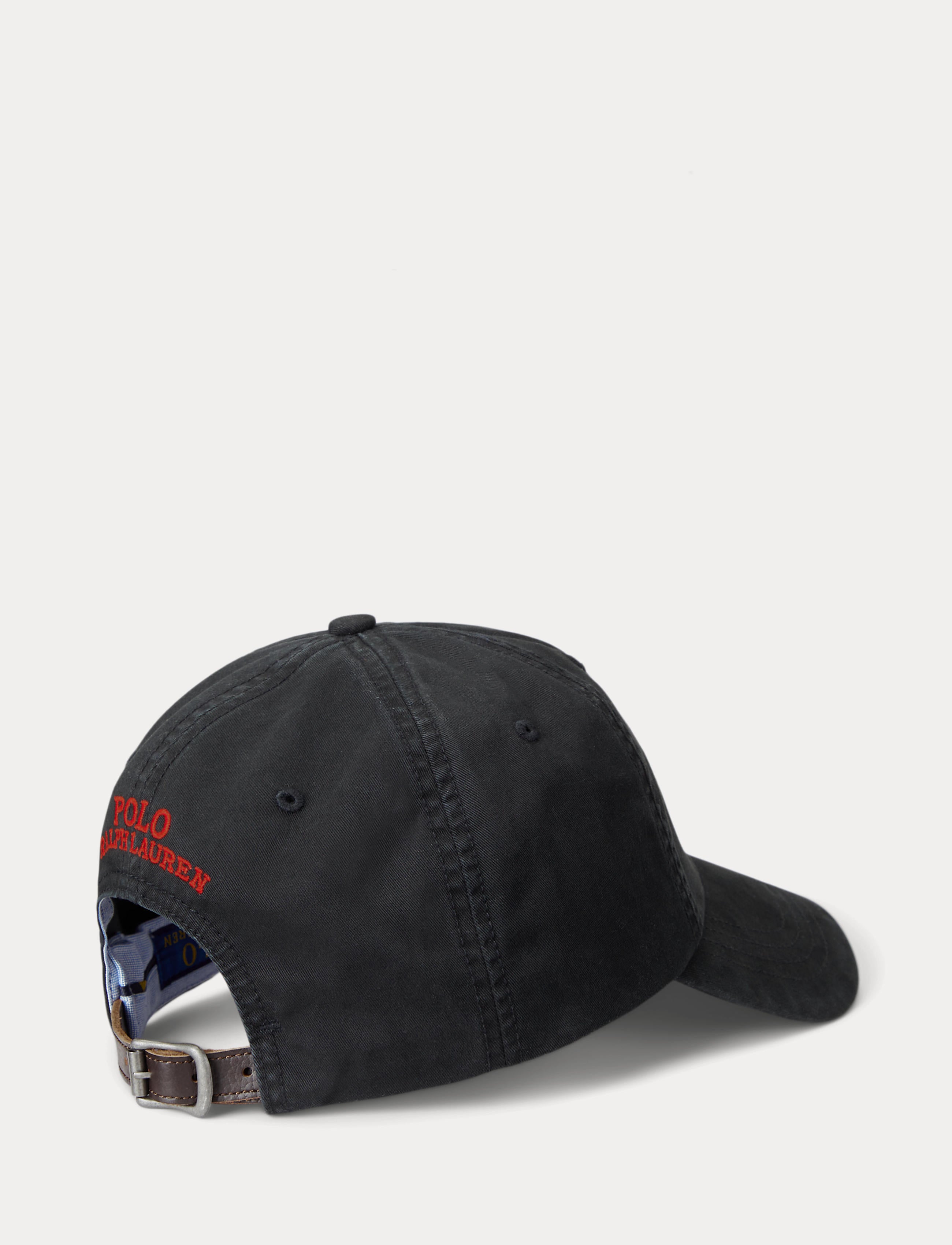 Unisex Polo Ralph Lauren Cotton Twill Ball Cap Black